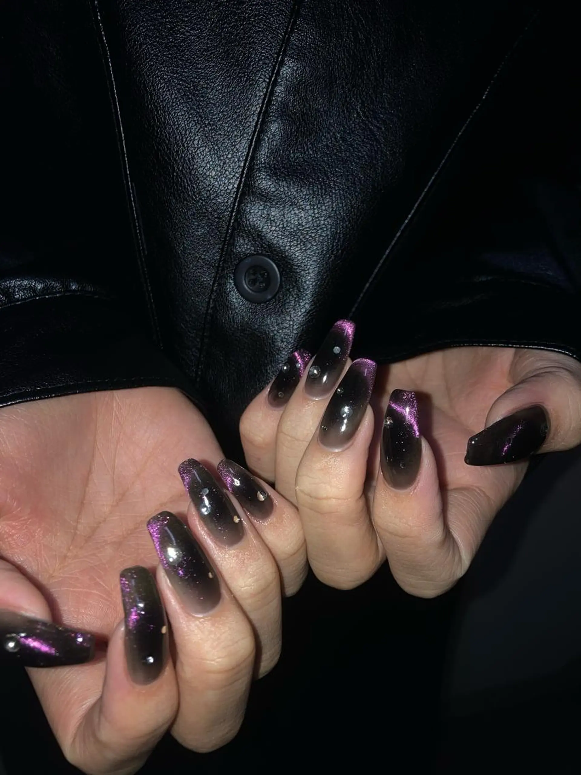 ネイル ハンドネイル フットネイル kana/モード ・グランジ໒꒱のネイルデザイン