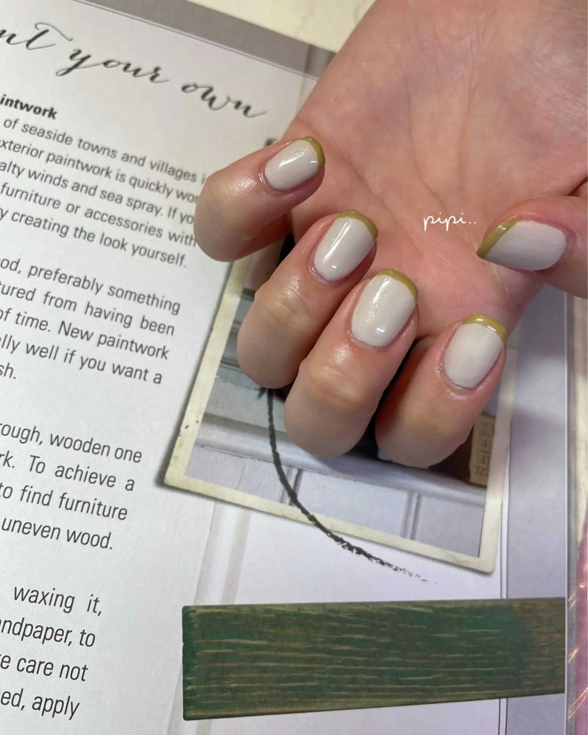 ショート ネイル フレンチネイル pipi..所属・pipi ..のネイルデザイン