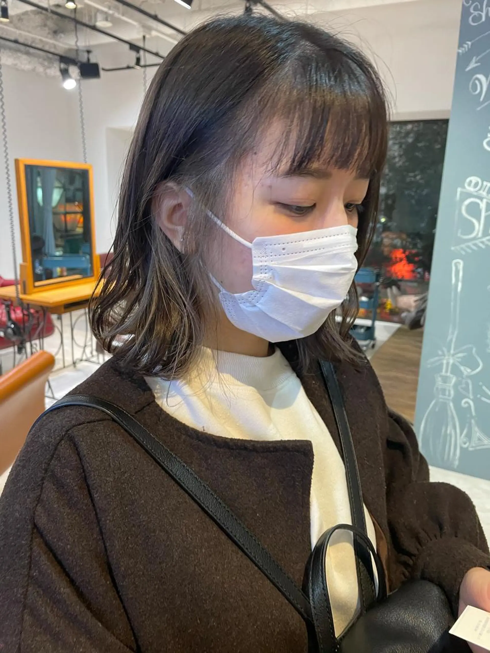 ミディアム カラー spooopy所属・🕊大垣 めぐみ🕊のヘアスタイル