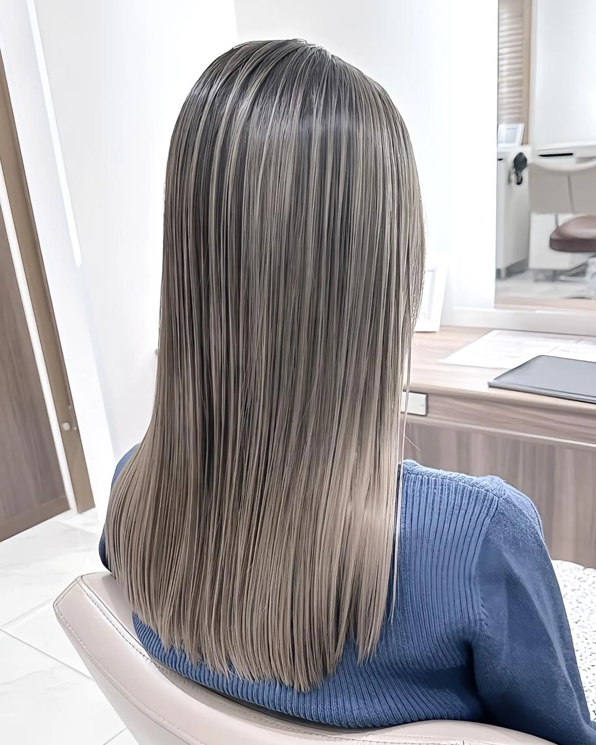 ロング カラー ブリーチ 髪質改善 ヘアカラー 菅野翔汰/髪質改善 カラー/ブリーチのヘアスタイル