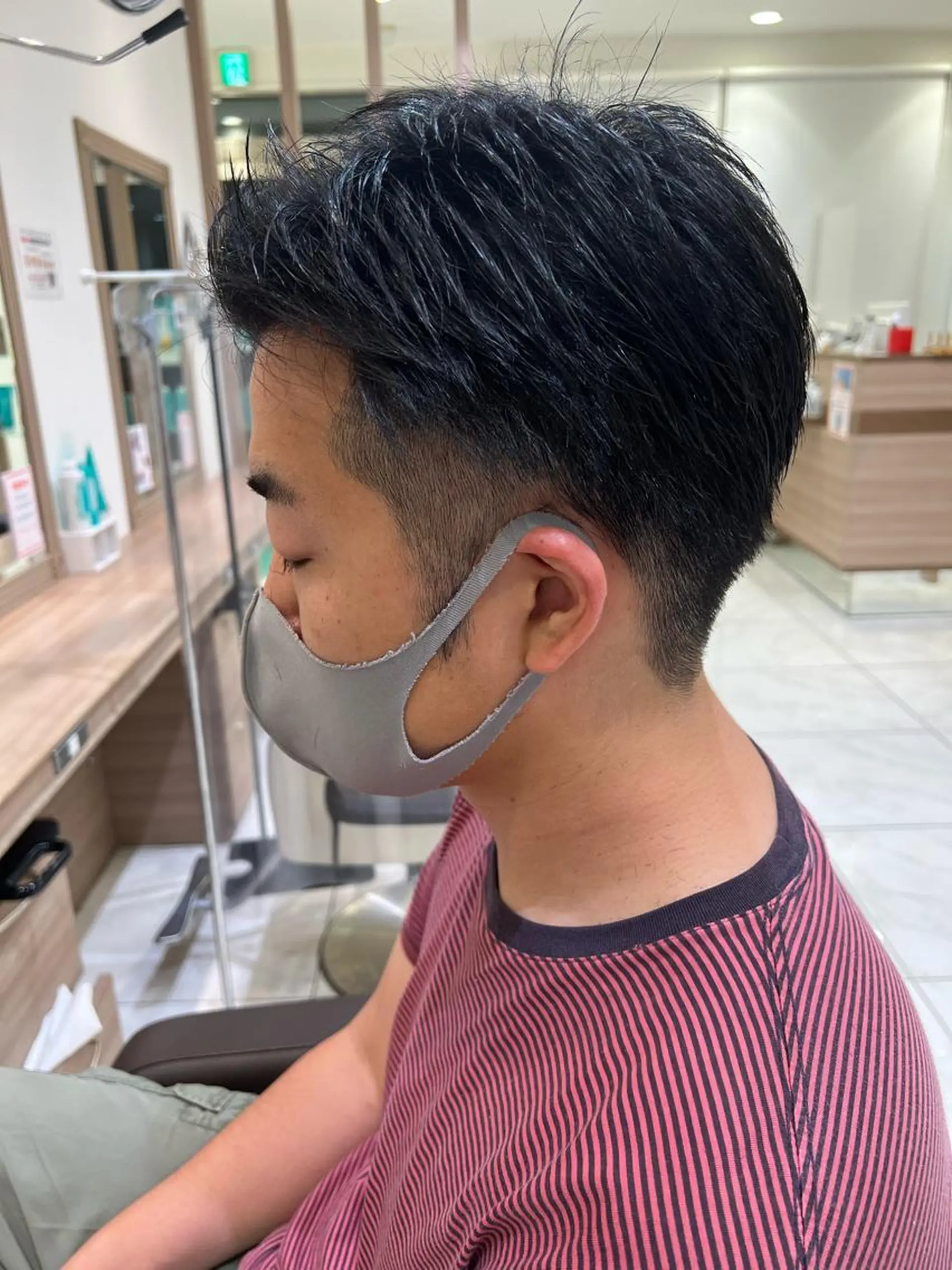 メンズ 顔周り/韓国レイヤー junkaのヘアスタイル