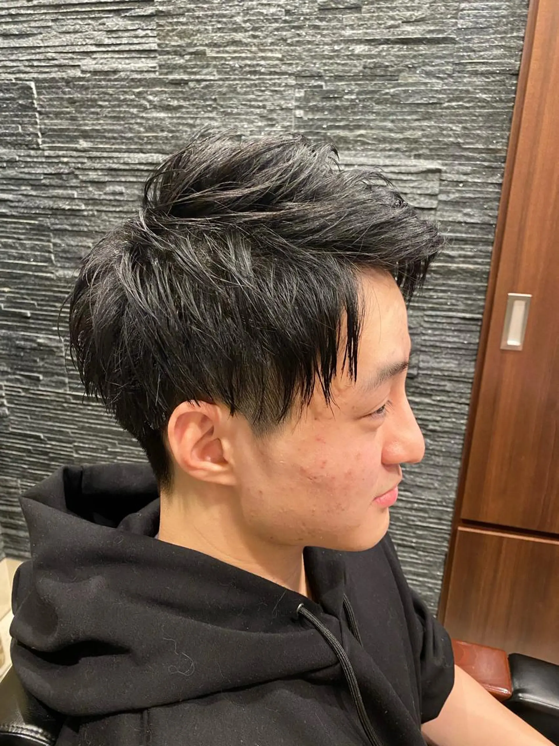 ショート メンズ 浅見 天翔のヘアスタイル