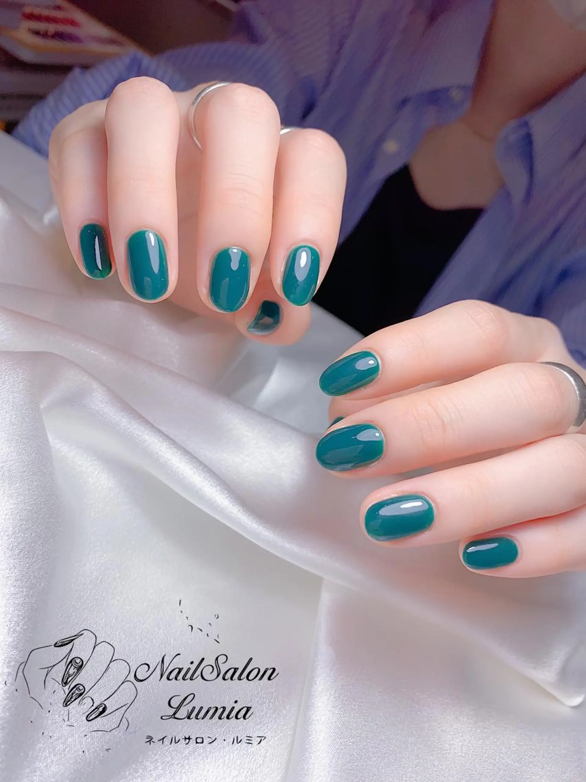 ネイル ハンドネイル ネイルサロン ルミア Lumia 店長のネイルデザイン