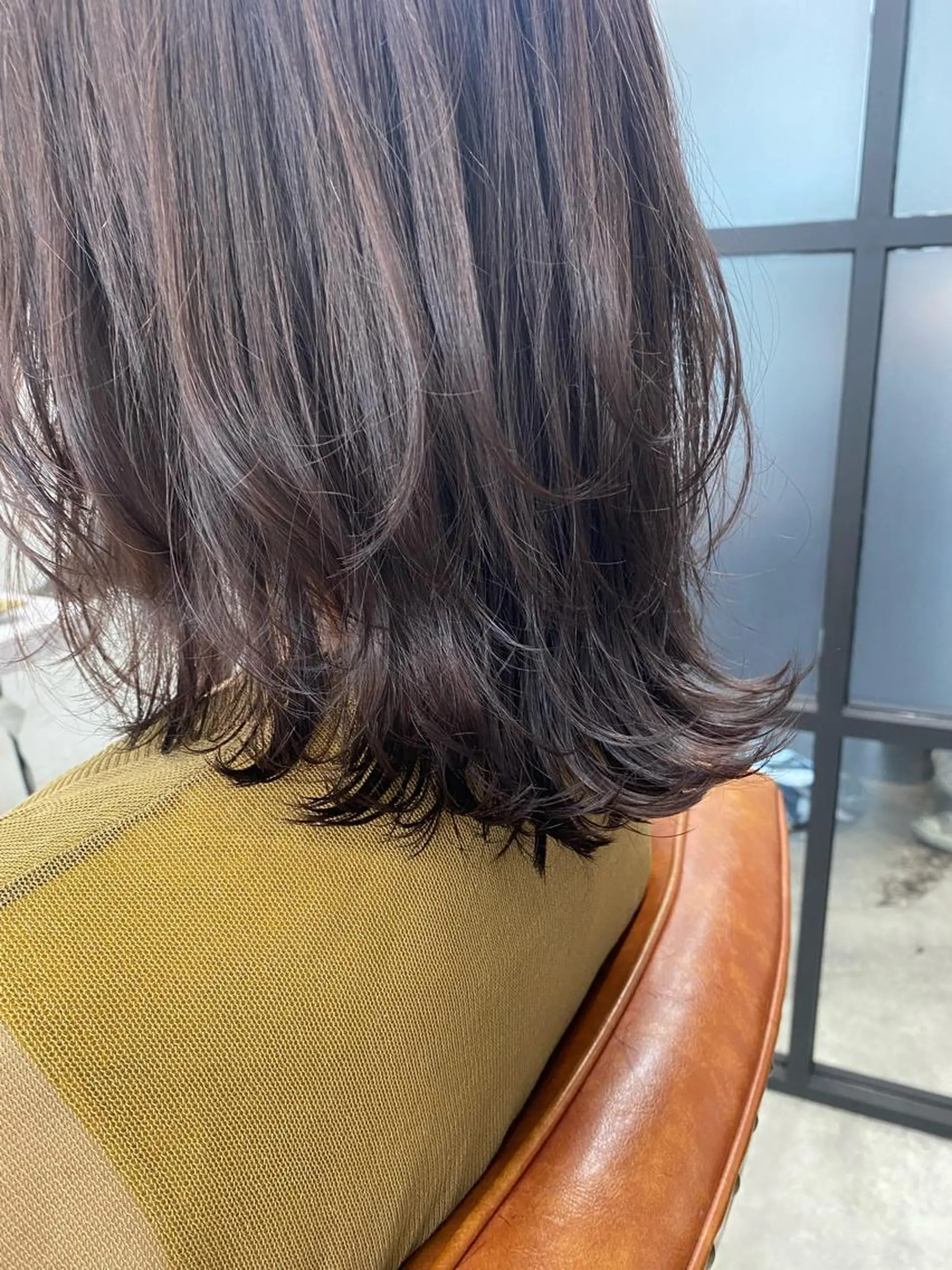 ミディアム くびれヘア カット ヘアカラー トリートメント 艶カラー吉祥寺🌸 KAZUEのヘアスタイル