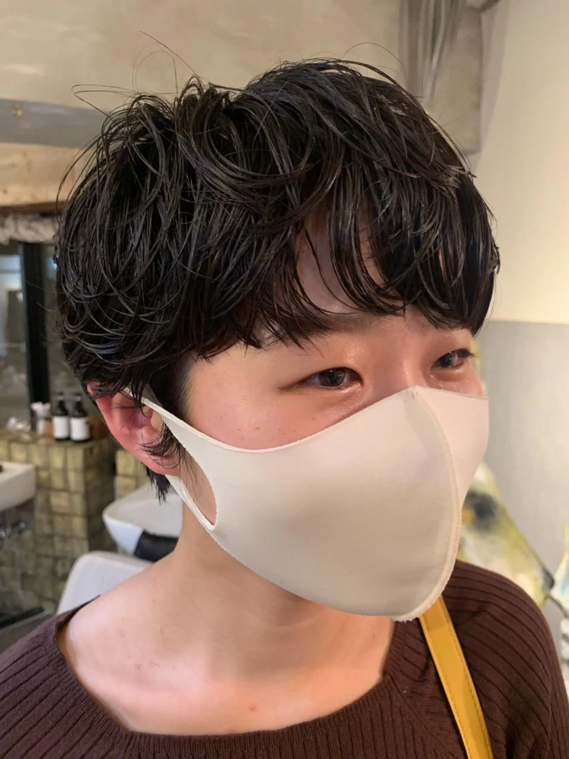 ショート パーマ MOMOKA💫 YARD【学芸大学】のヘアスタイル