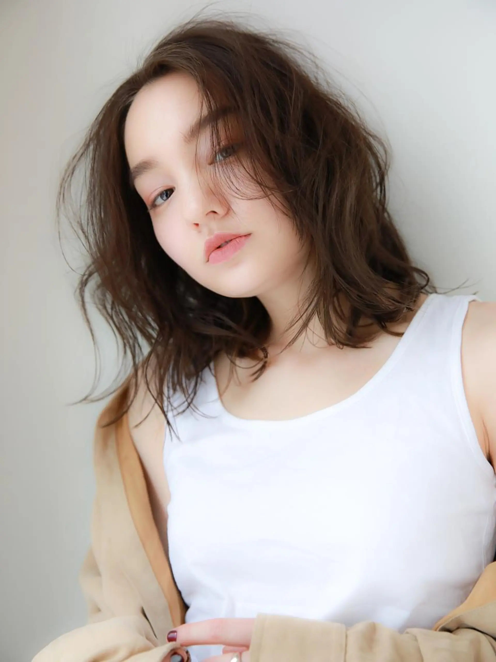 ショート カラー パーマ 山下 直人のヘアスタイル