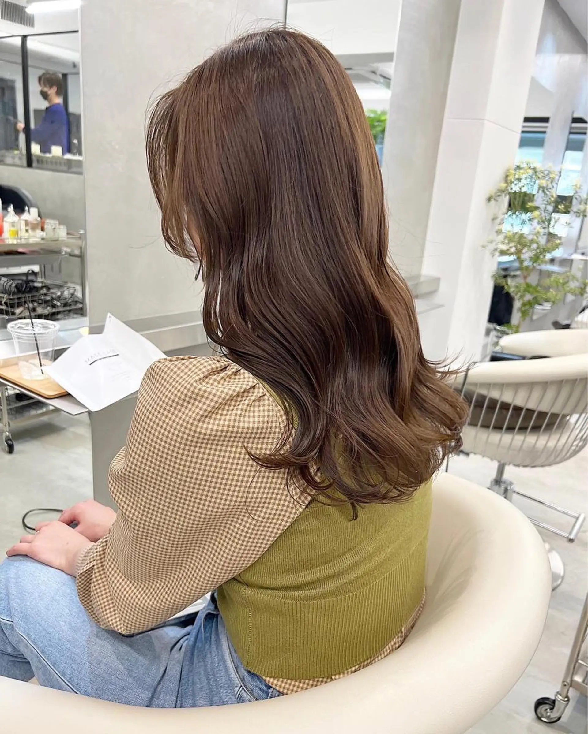ロング カラー カット ヘアカラー 樫原裕二 /柔らかいカラーのヘアスタイル