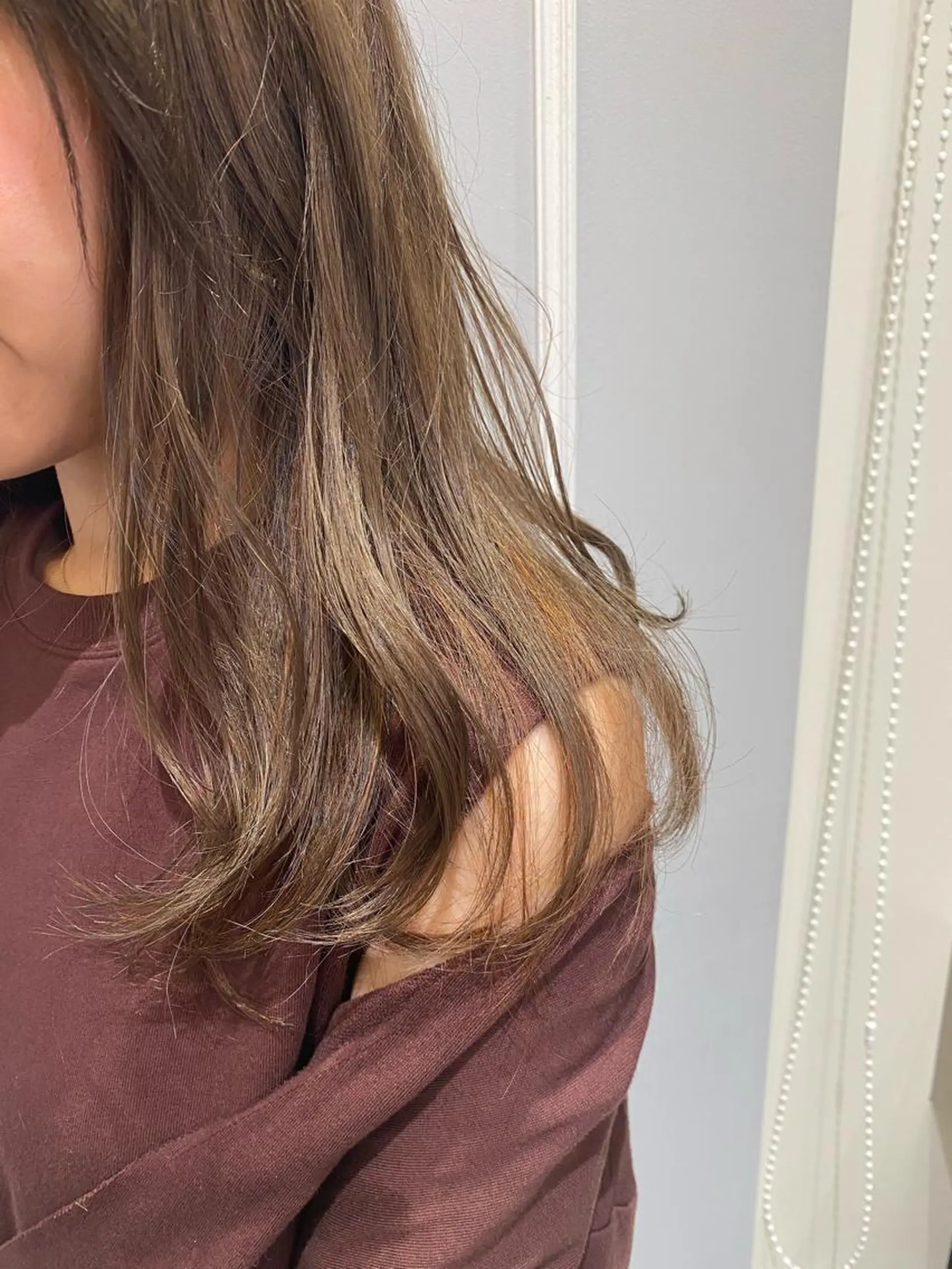 ロング 似合わせ艶髪カラー ❤️ハダユミのヘアスタイル