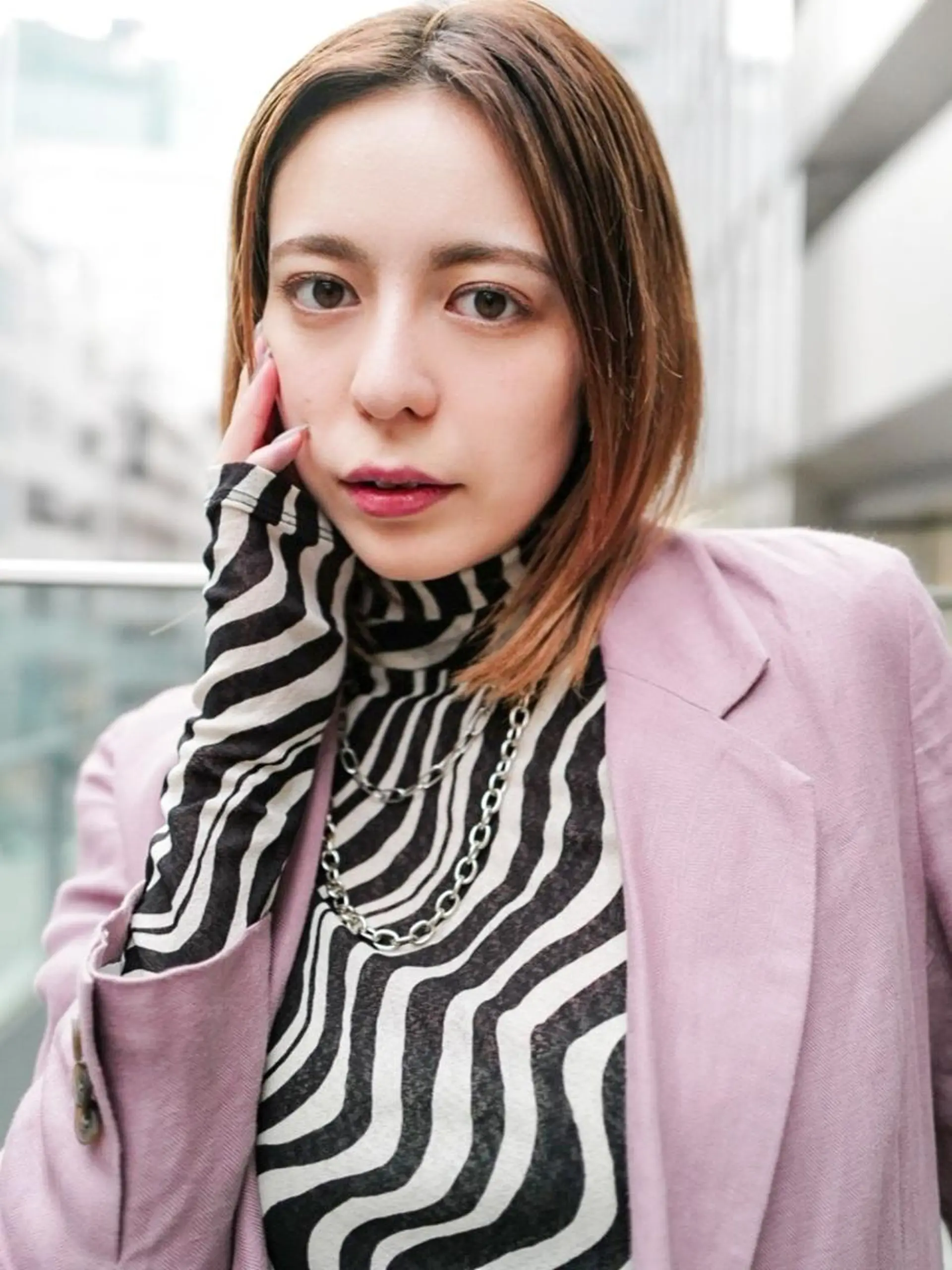 ショート カラー ヘアアレンジ cecil hair 難波店所属・髪質改善透明感カラー /SHOGO☀️のヘアスタイル