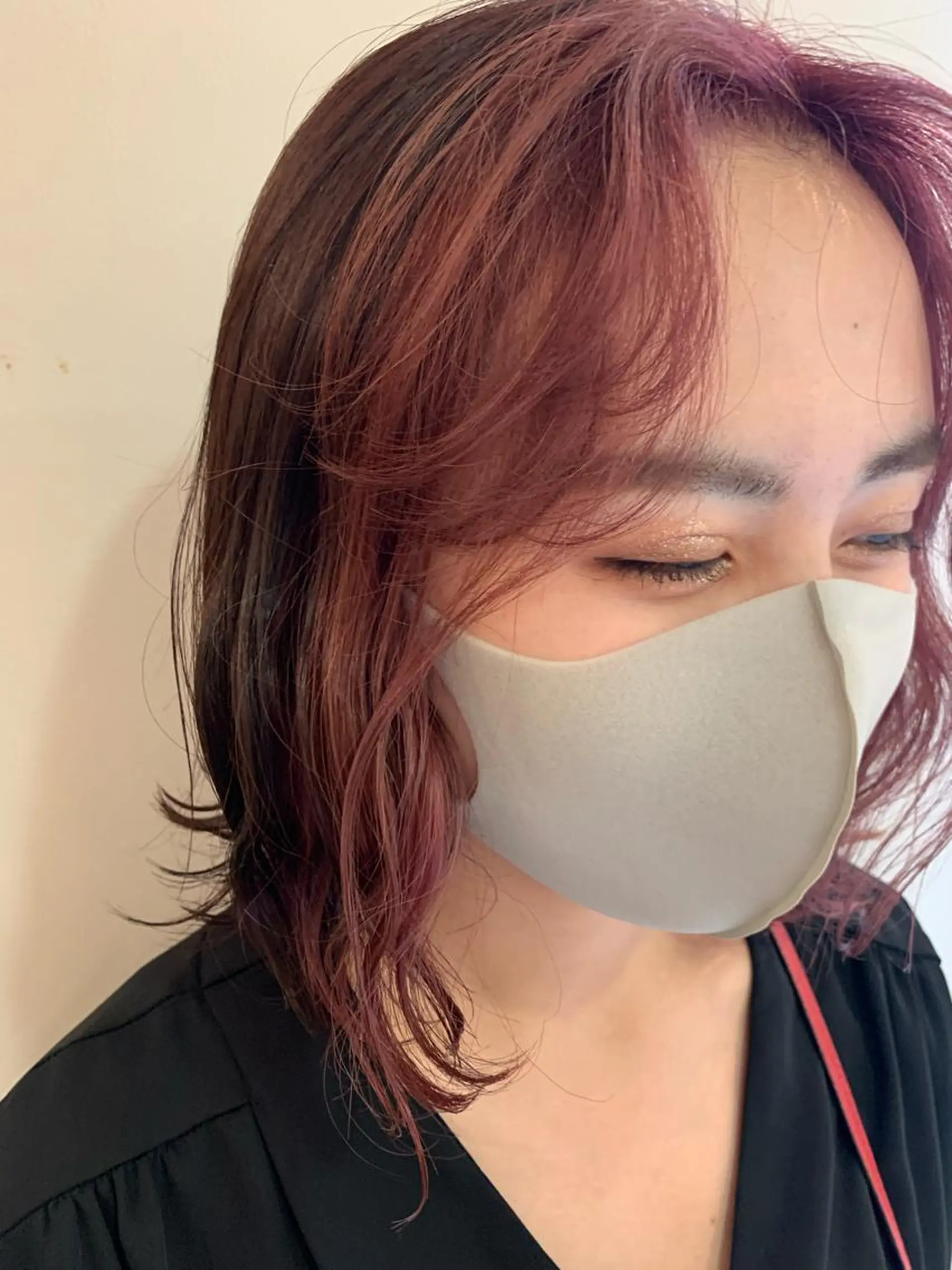 ミディアム カラー 暖色専門美容師🎀 お客様満足度◎のヘアスタイル