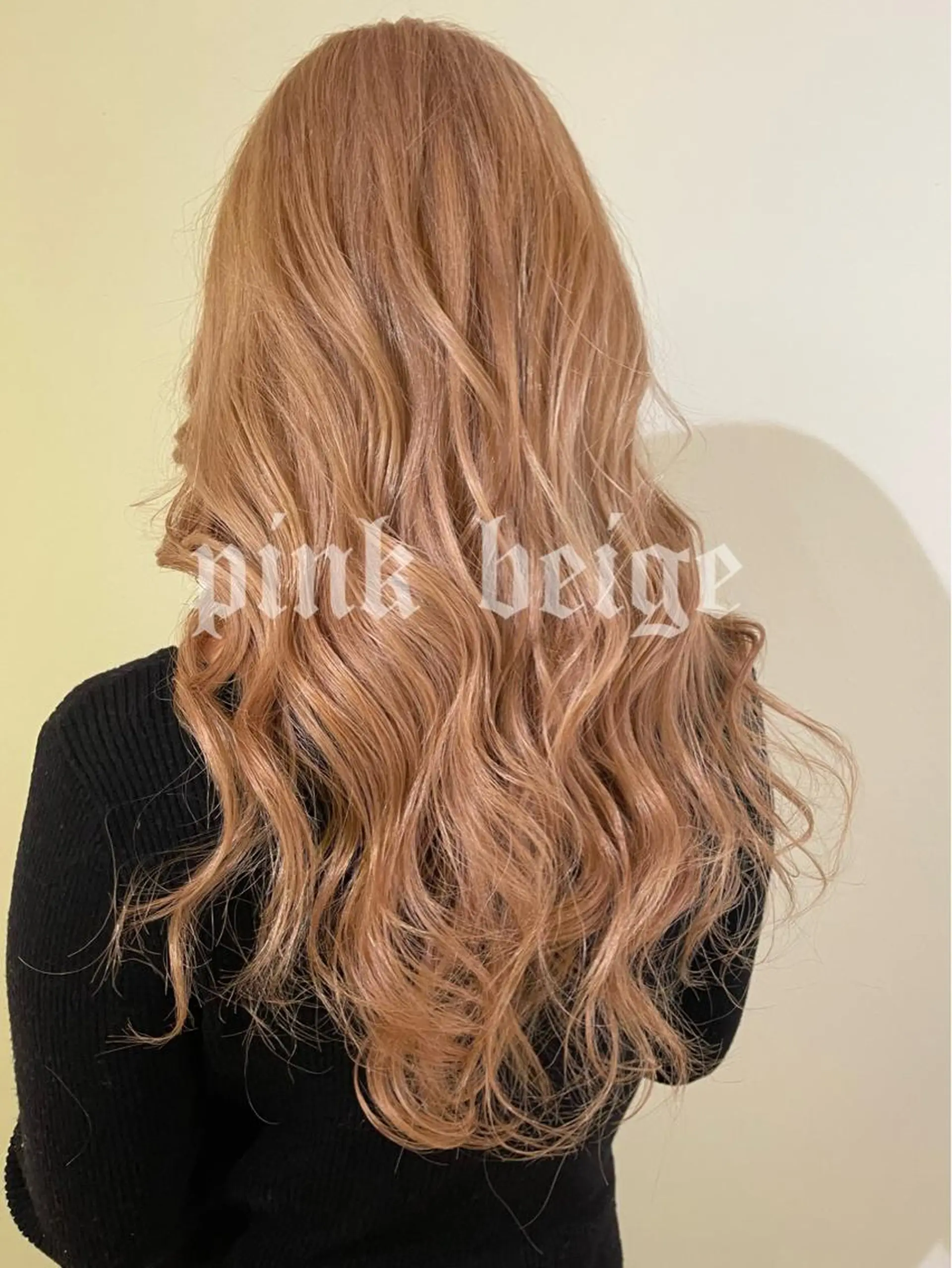 セミロング カラー ブリーチ カット ヘアカラー トリートメント Che'ri所属・海外レイヤー/ レイヤーカット/和田のヘアスタイル