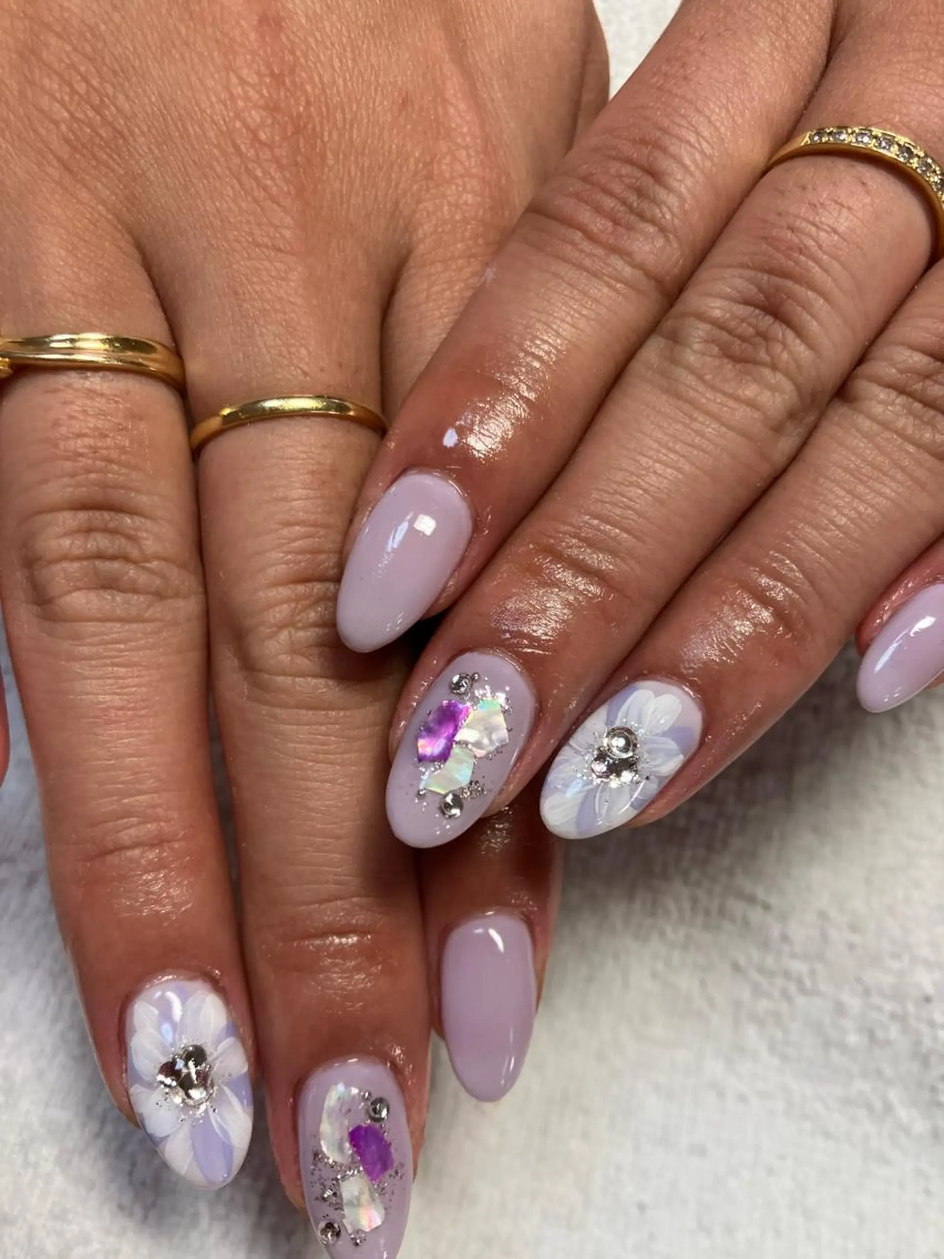 ネイル rukianail 新里のネイルデザイン