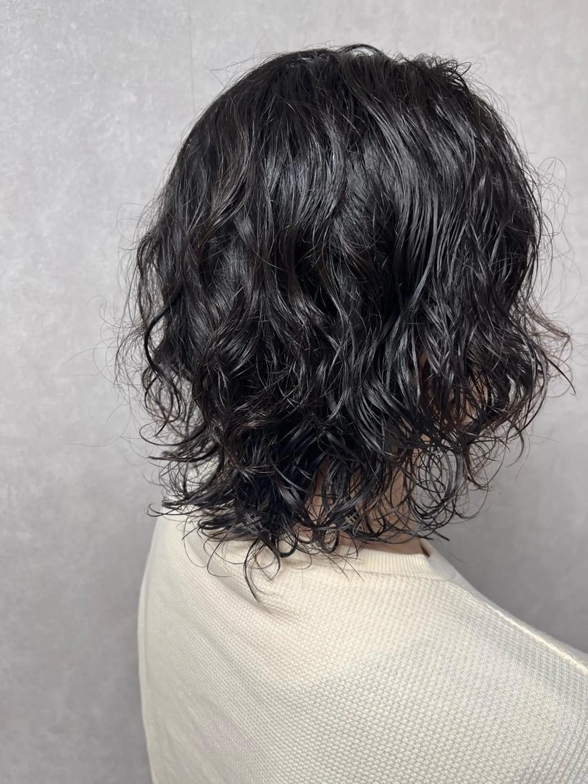 ミディアム パーマ MIKOTO/マンツ ーマン/髪質改善🤎のヘアスタイル