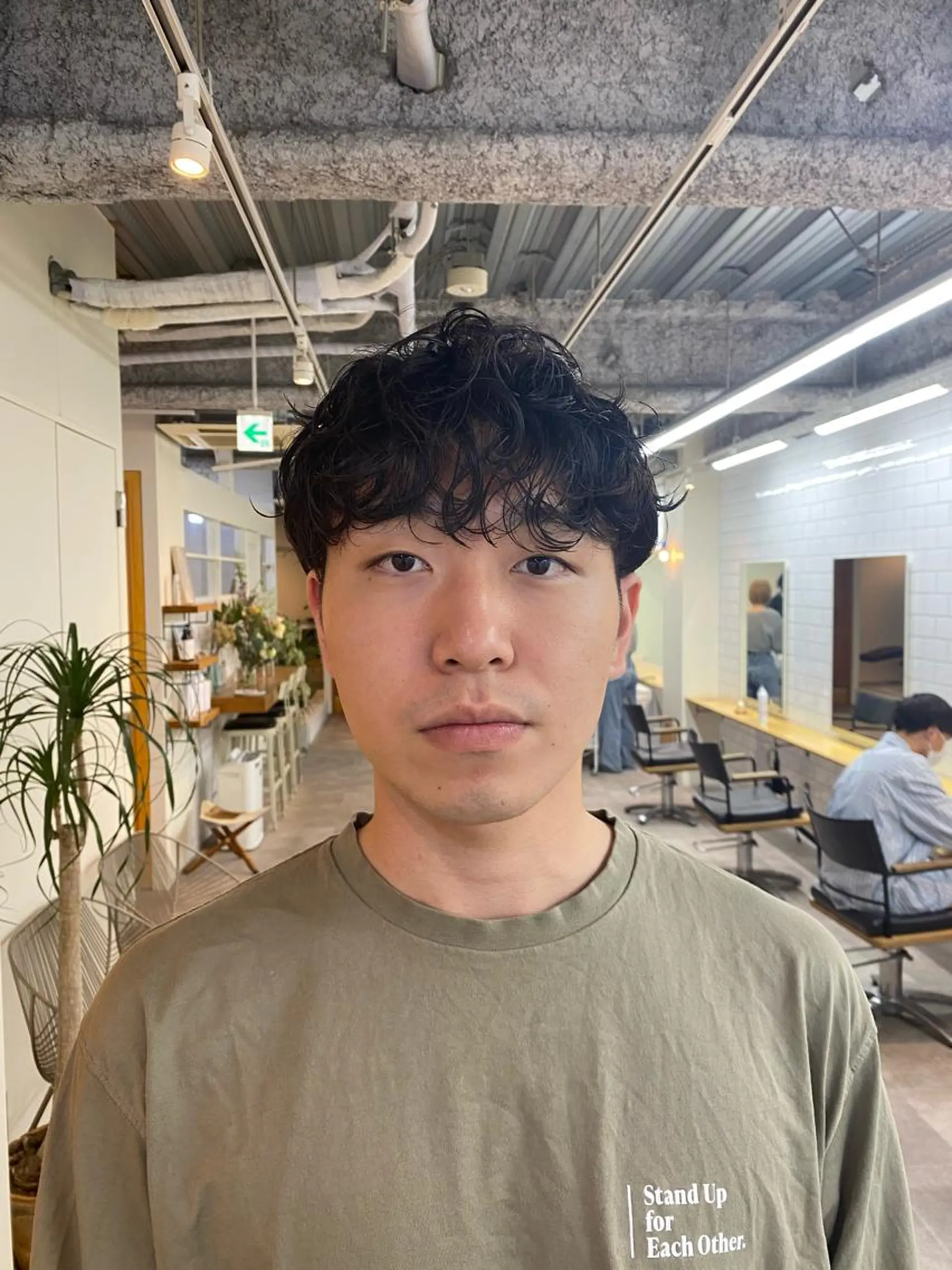 パーマ メンズ メンズパーマ スパイラルパーマ カット パーマ シャドウパーマ/ 波巻パーマYu-Kiのヘアスタイル