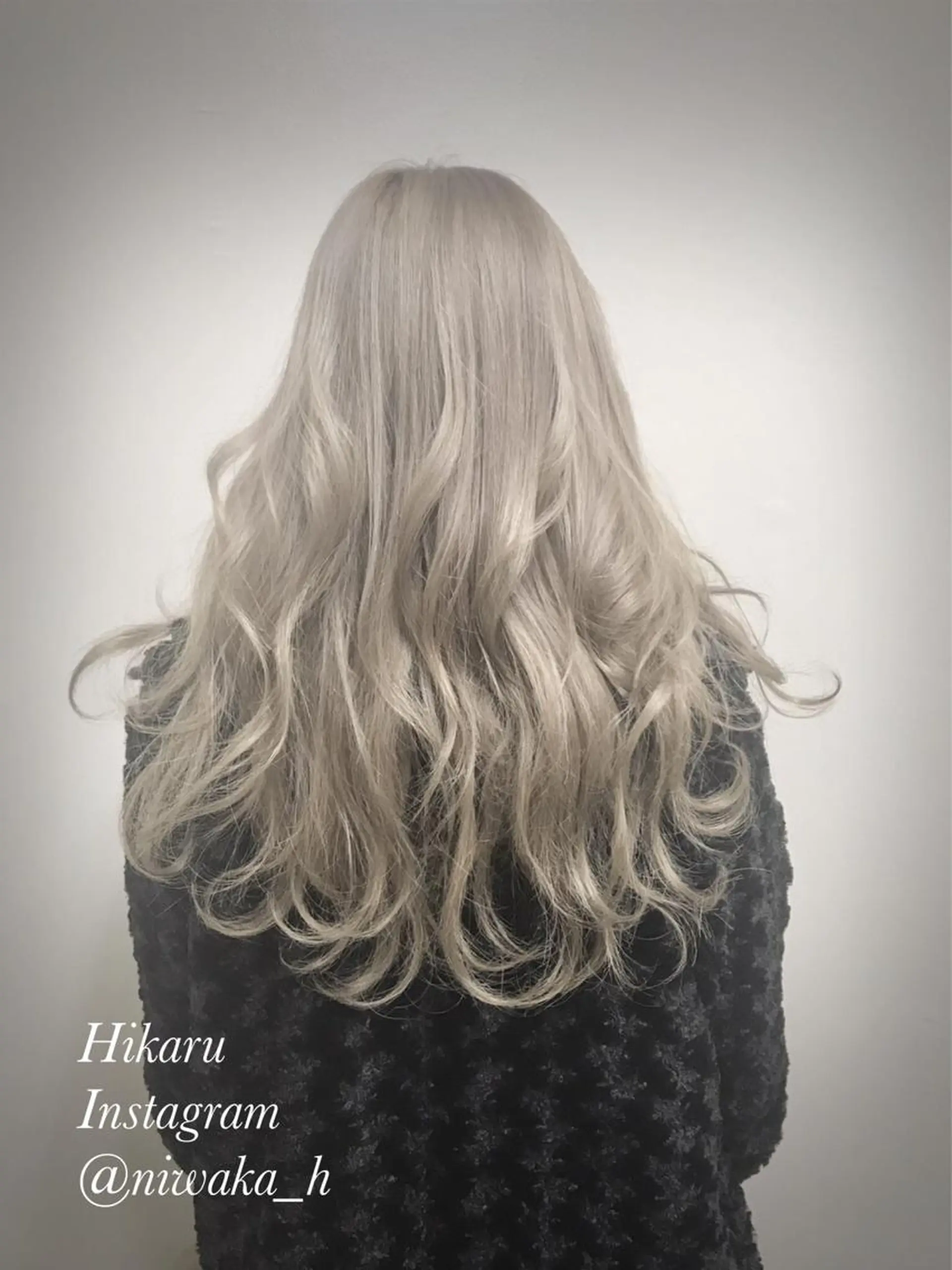ロング カラー エリアNo.1カラー ⭐️hikaru⭐️のヘアスタイル