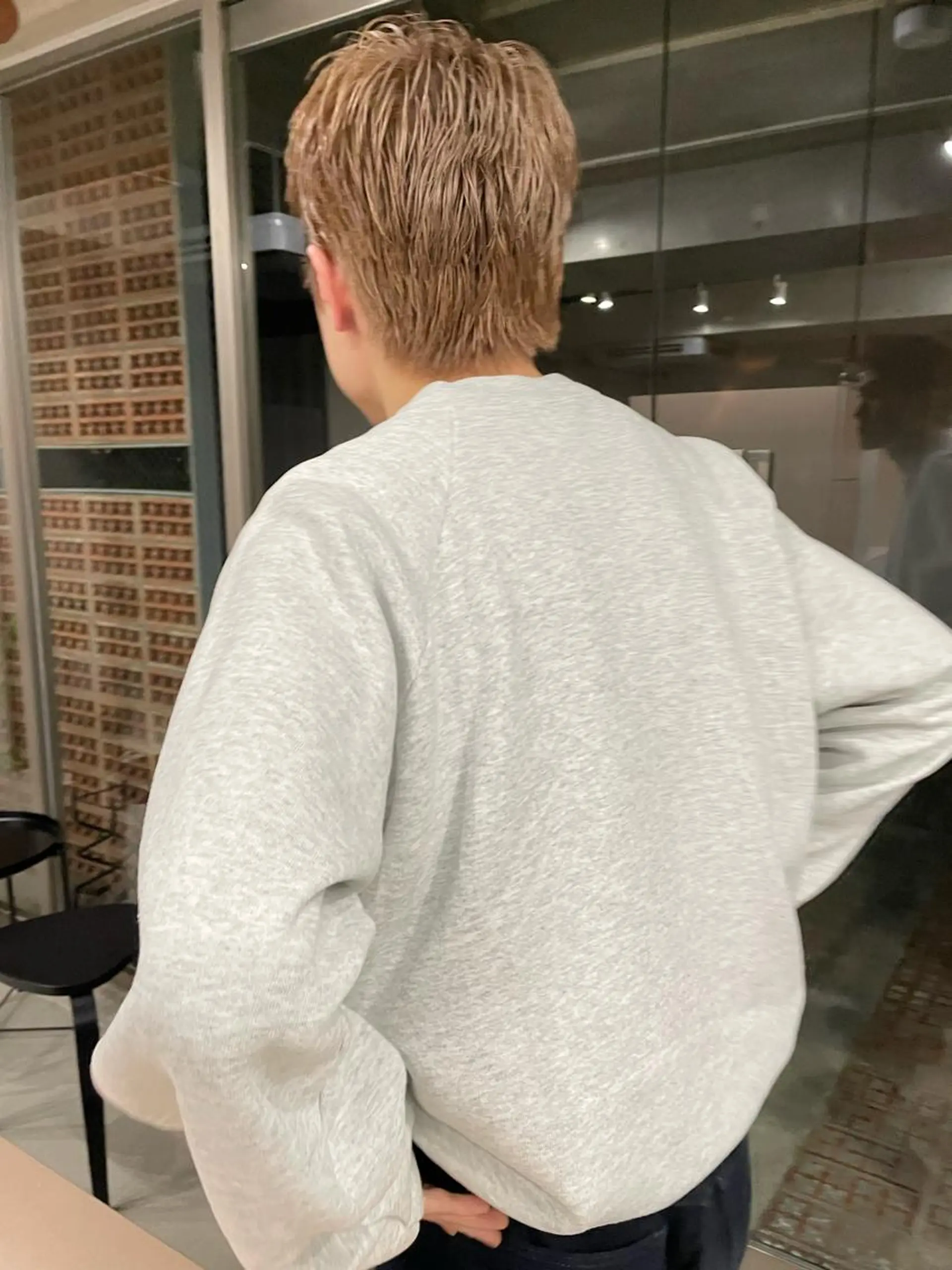 ショート カラー メンズ ヘアカラー 吉田一輝 外国人パーマのヘアスタイル