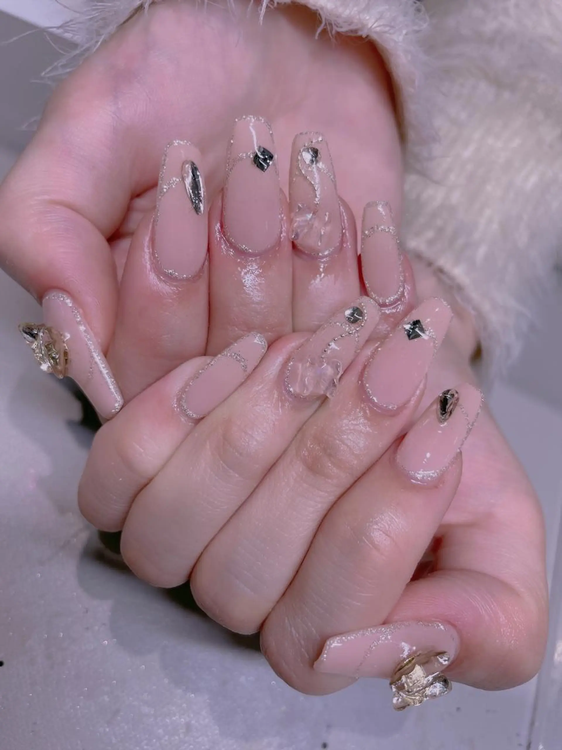 ネイル 長さだし専門店 M2 rikaのネイルデザイン