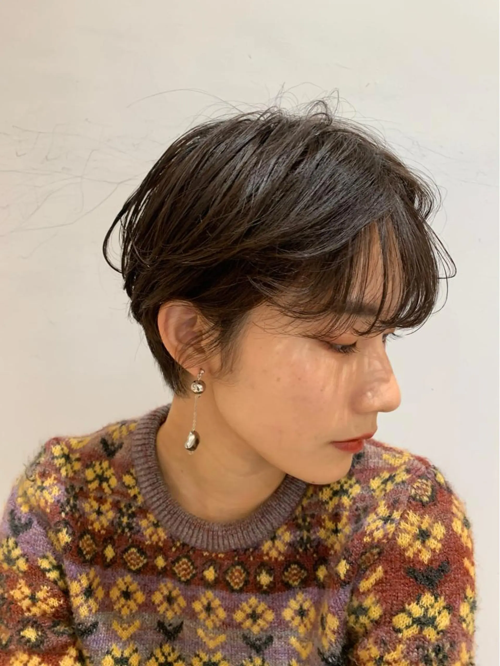 ショート ショートヘア カット トリートメント 透明感/レイヤー/ 姫カット Fukuのヘアスタイル