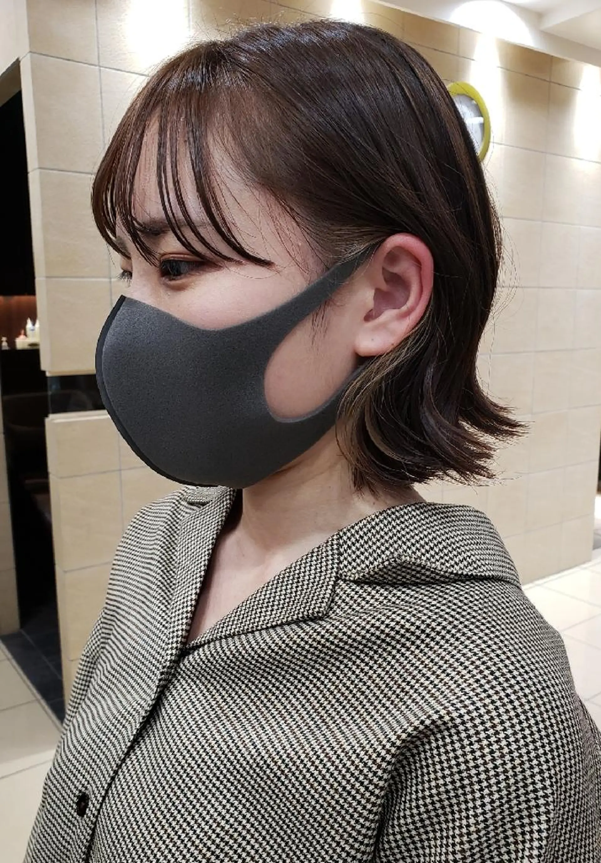 ショート カラー ベージュカラー ブリーチ インナーカラー ボブ 堀内 翔のヘアスタイル