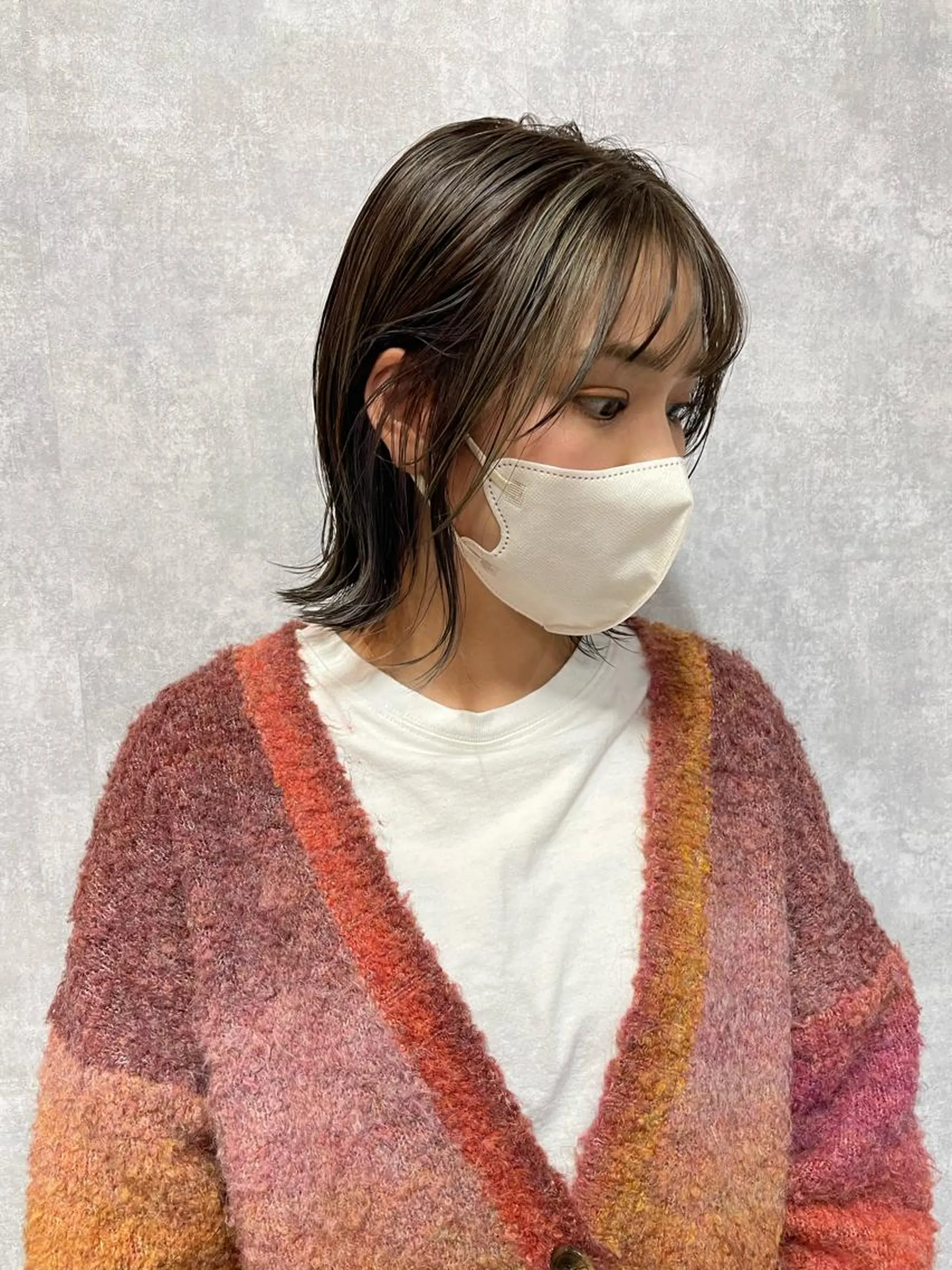 ショート 切りっぱなしボブ ショートボブ ハンサムショート 丸みショート アッシュ ヘアカラー トリートメント C’LD hair  produce /シールドヘア所属・モテ髪/ボブ/ショー ト/アダチフウトのヘアスタイル