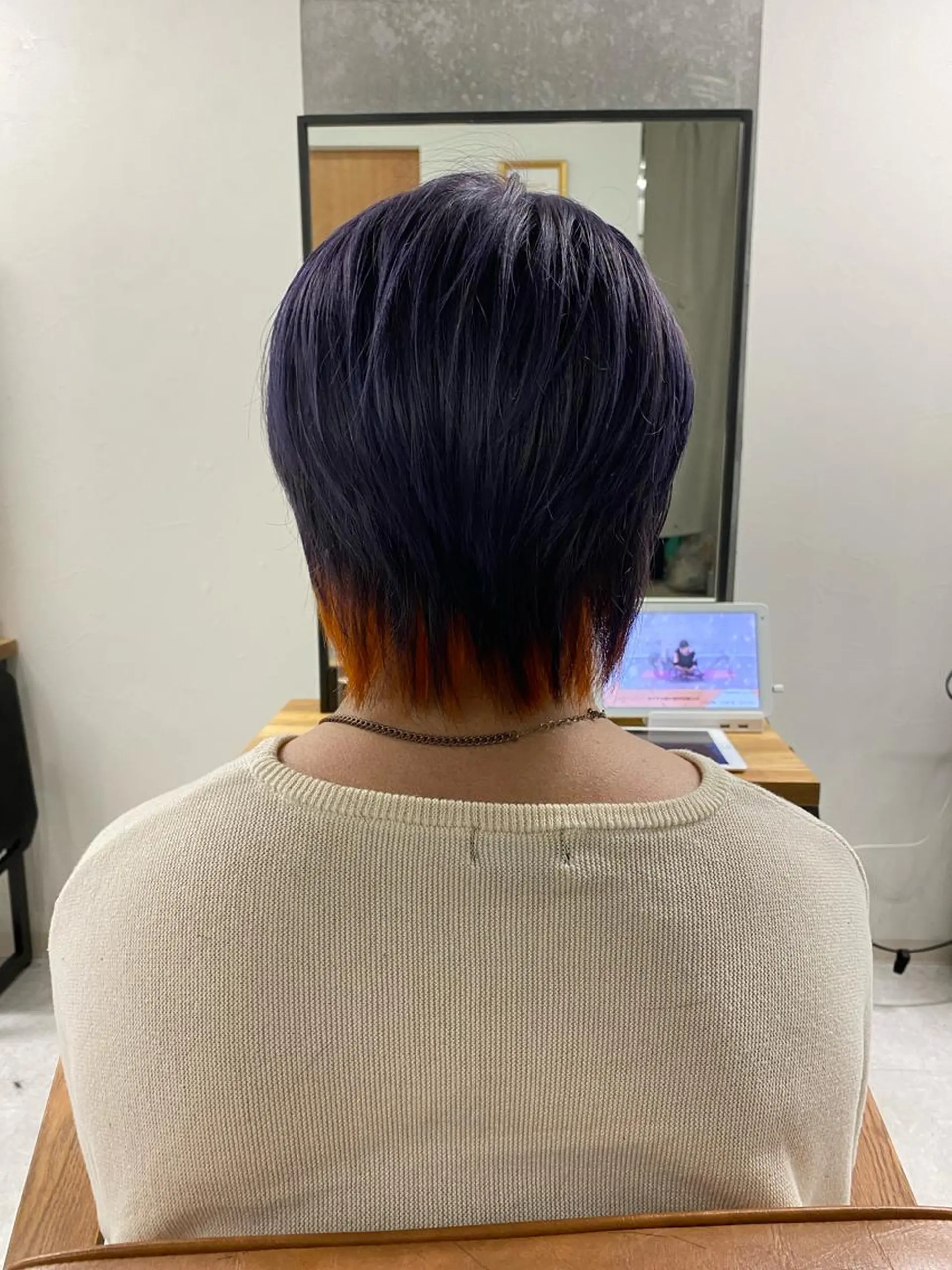 ミディアム カラー メンズ メンズお任せ下さい！ 店長⭐︎小橋のヘアスタイル