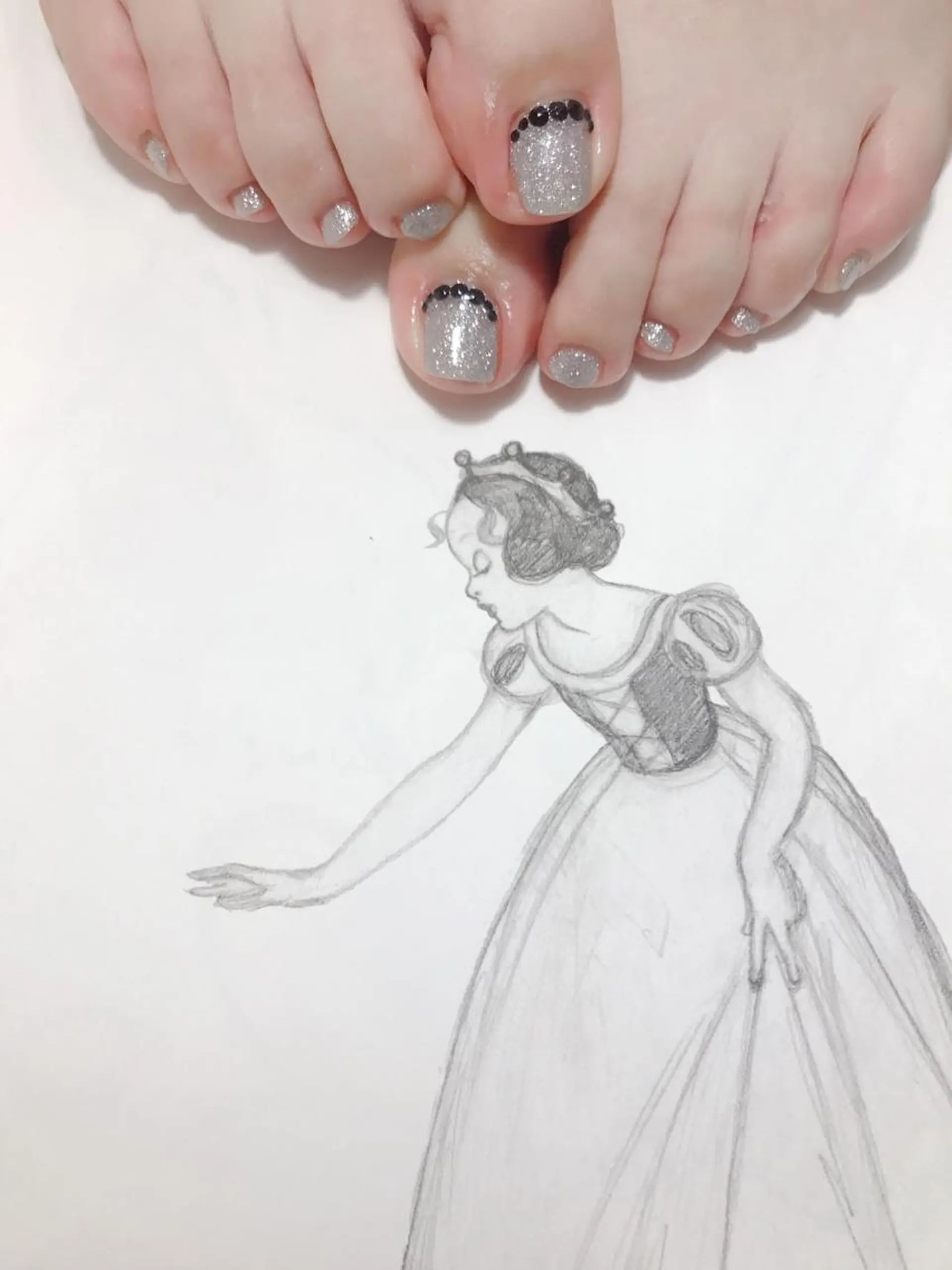 ネイル ラメ(グリッター) owlnail /持込みデザイン専門のネイルデザイン