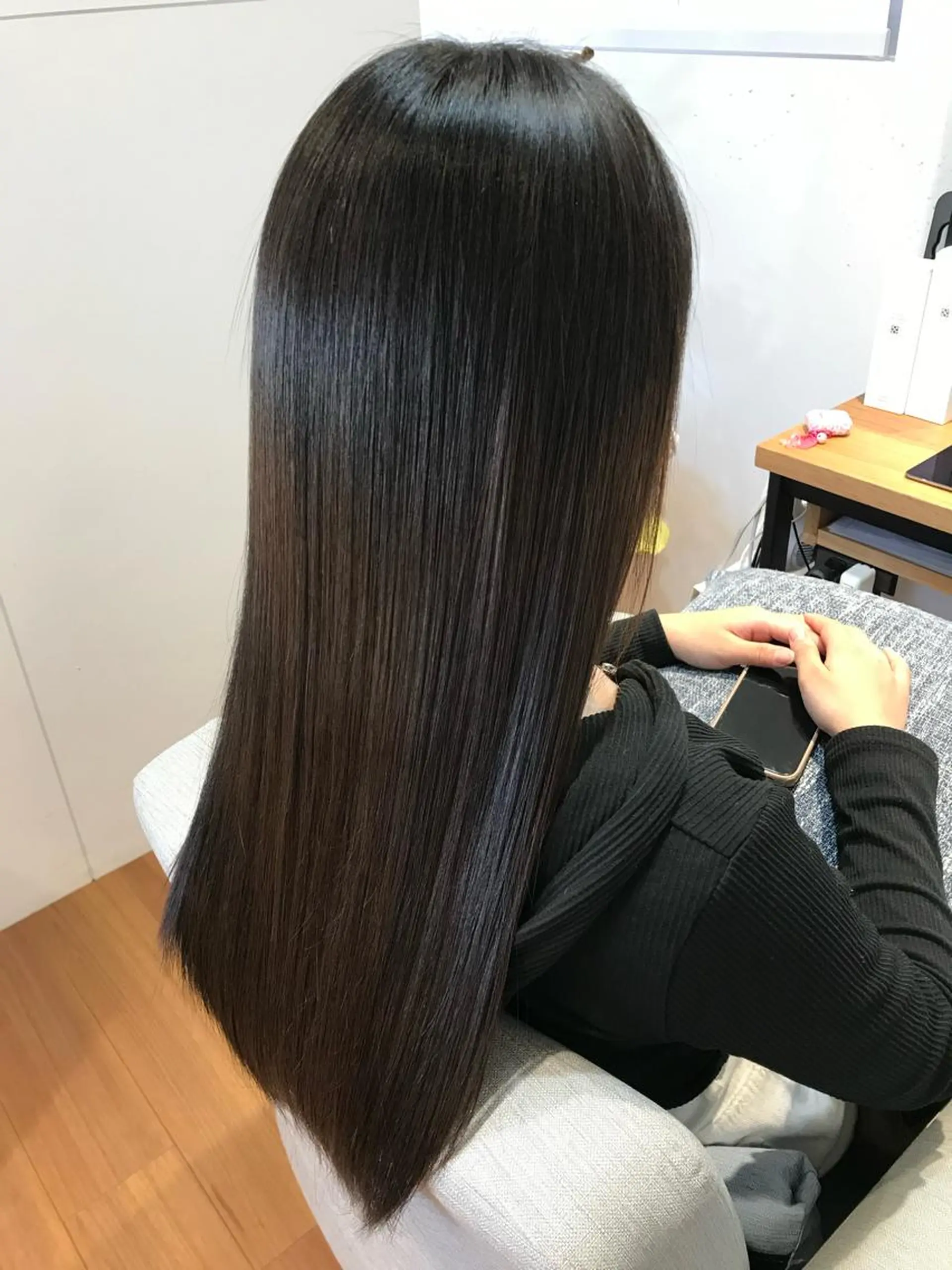 ロング 髪質改善 トリートメント カット ヘアカラー トリートメント 髪質改善&Spa fee by carrefour 大橋店[フィー・バイ・カルフール大橋]所属・stylist Yukieのヘアスタイル