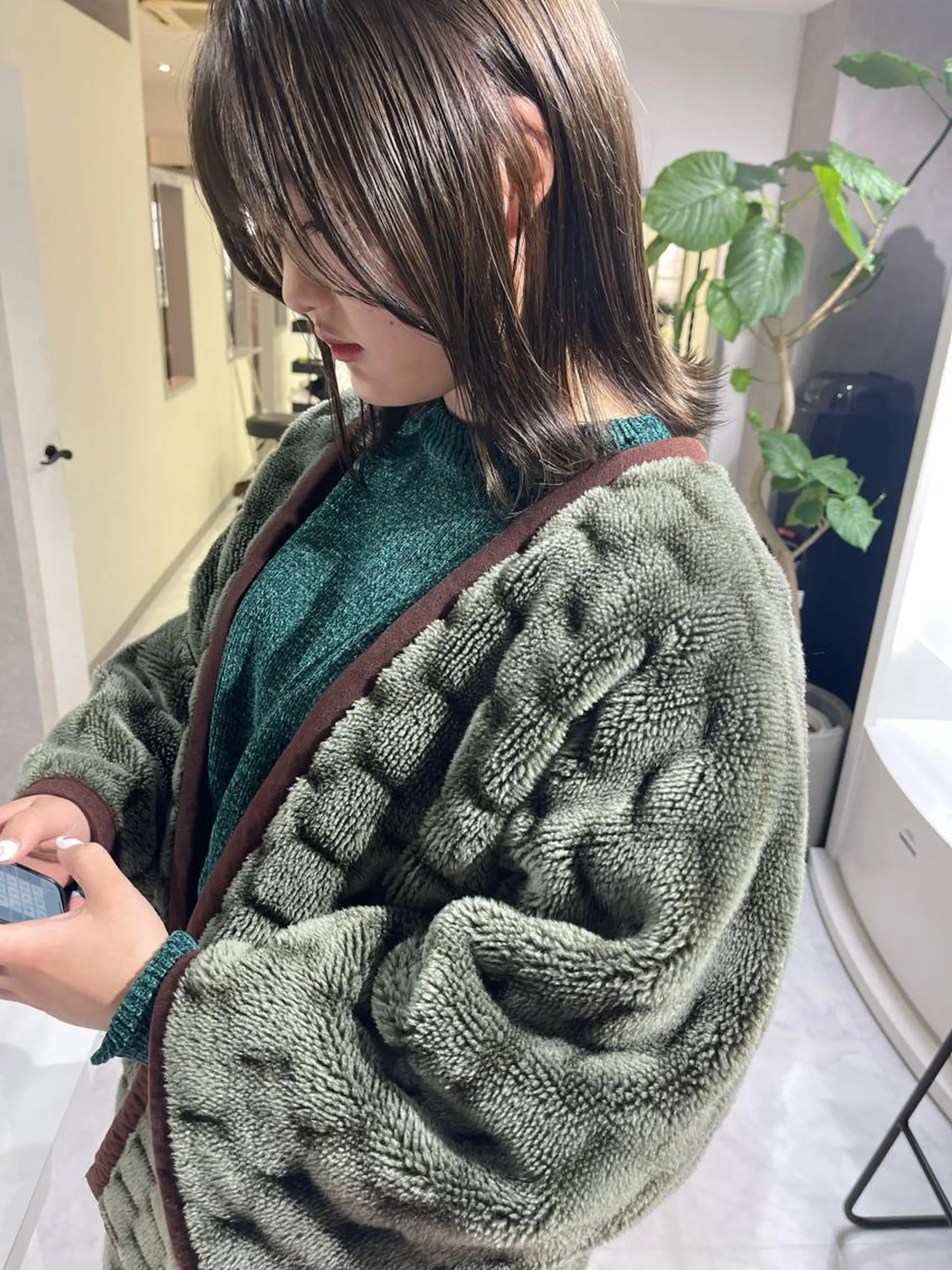 ミディアム カラー カット ヘアカラー トリートメント モテ髪支持率NO.1 KENJIROのヘアスタイル