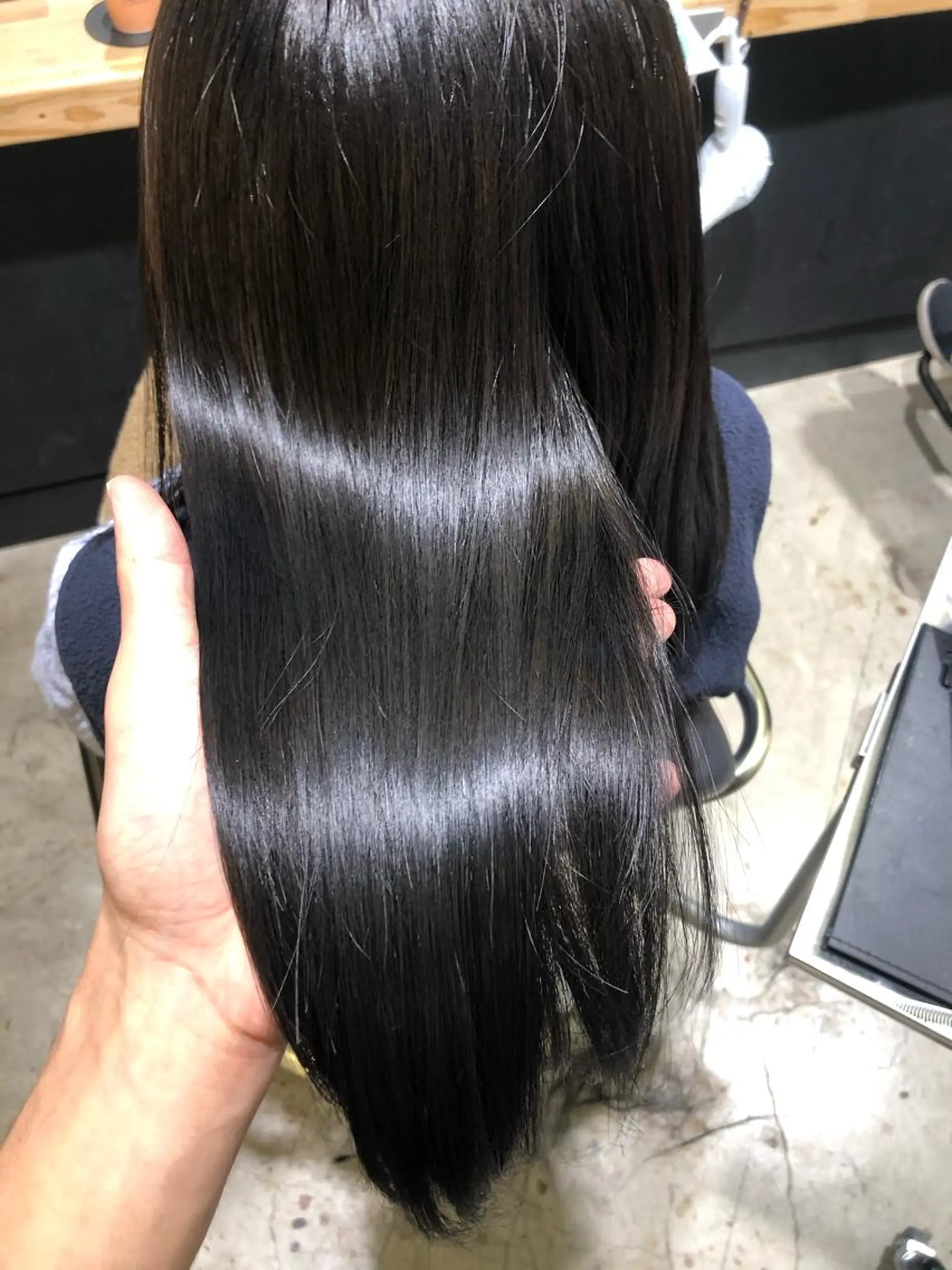 ロング カラー グレージュ ヘアカラー 舘野 太嘉宏のヘアスタイル