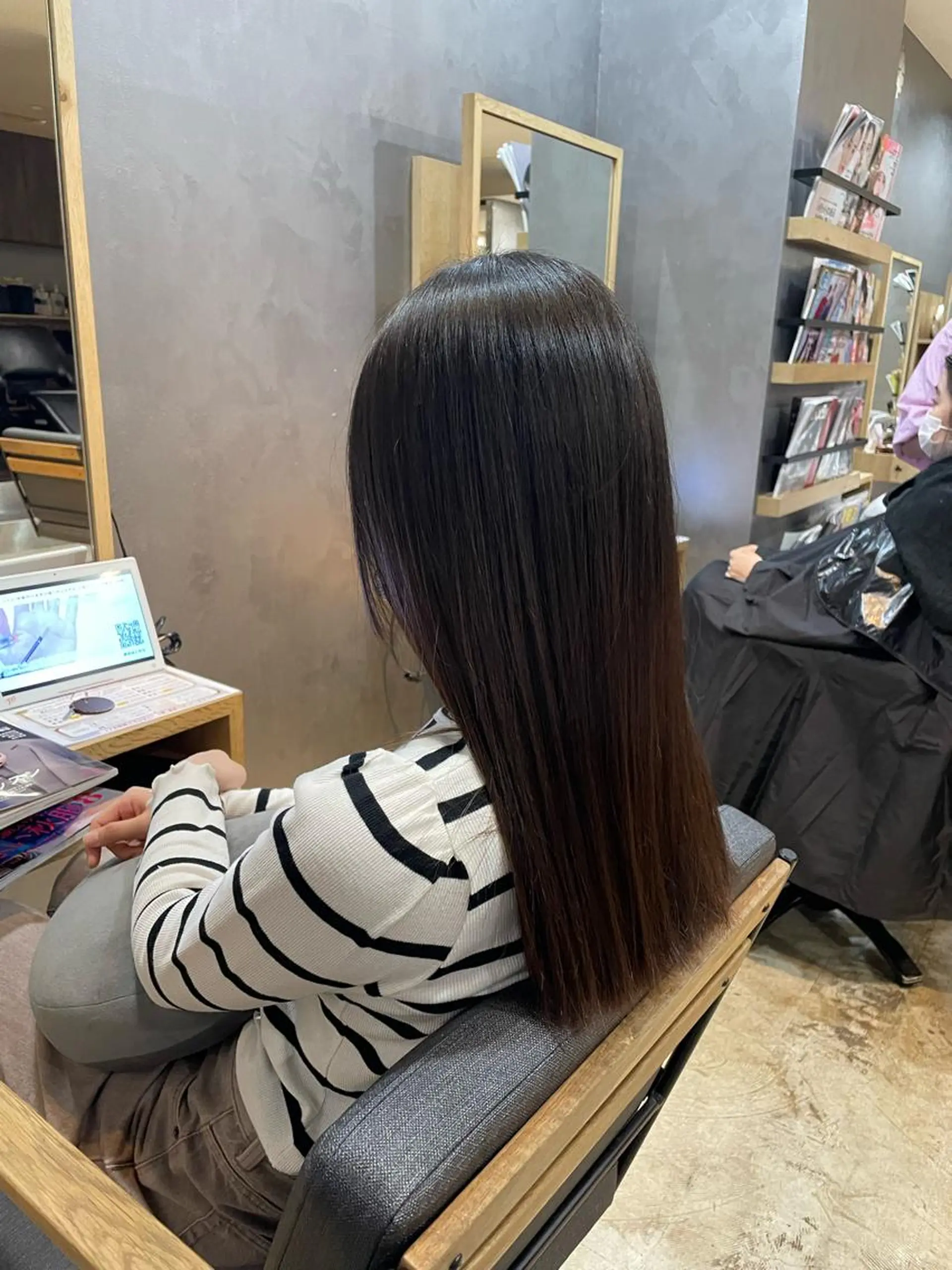 ロング 上村 颯のヘアスタイル