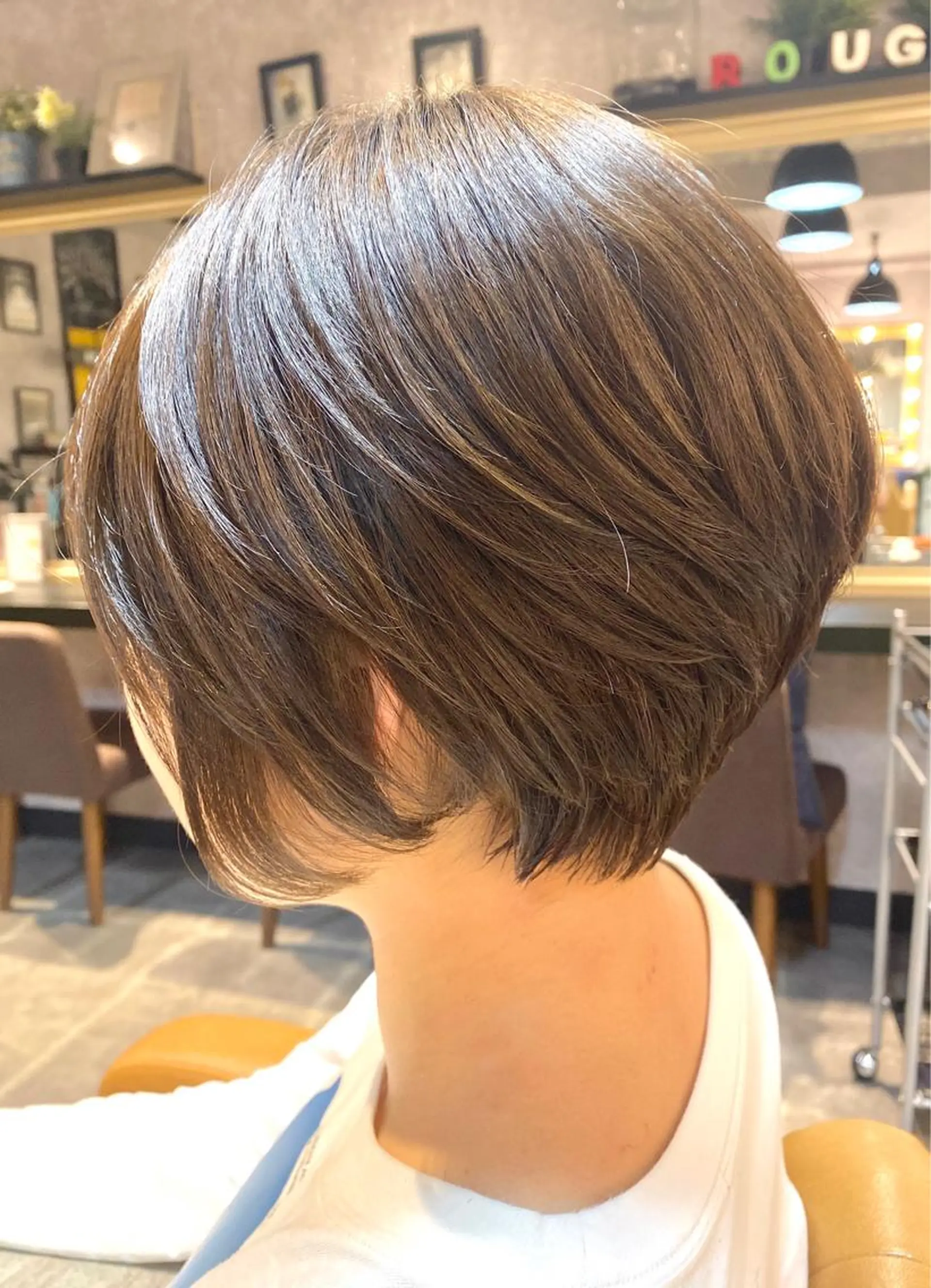 ショート カラー Lond re Maison.原宿のヘアスタイル