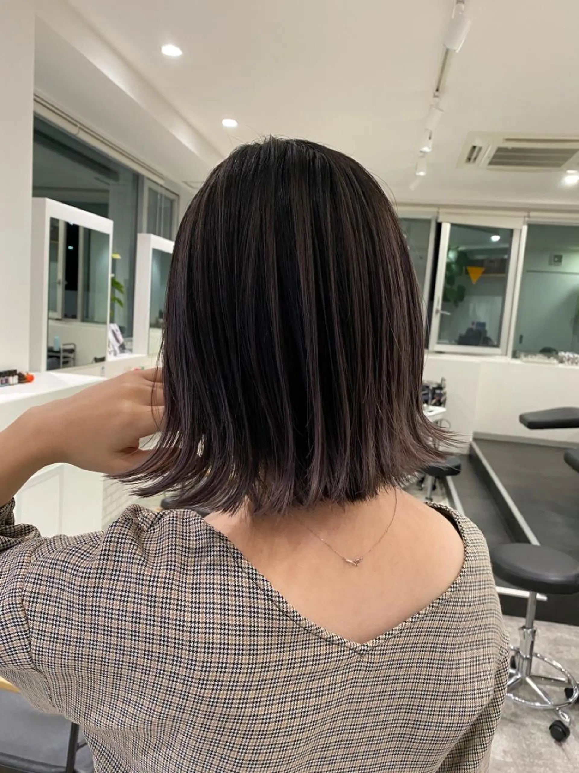 ショート カラー カット ヘアカラー トリートメント JILBLAN京都 ショート/ハイライトのヘアスタイル