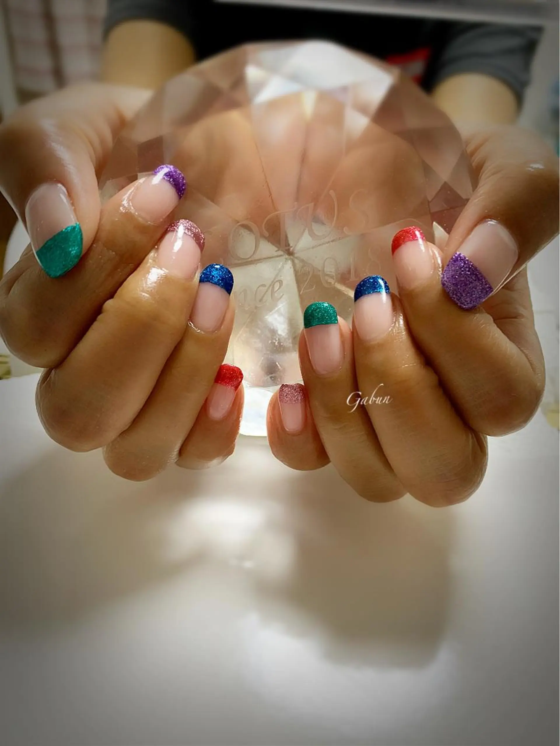 ネイル フレンチネイル ハンドネイル ハンドケア LOTUS ネイルサロンのネイルデザイン