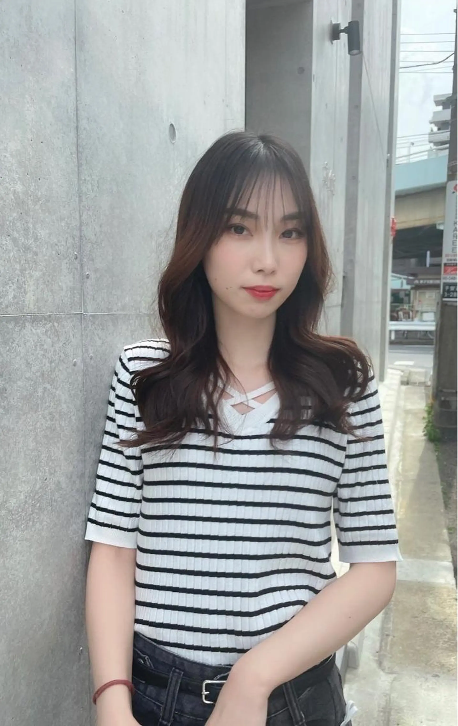 セミロング HEART  新子安店所属・高田 美優のヘアスタイル