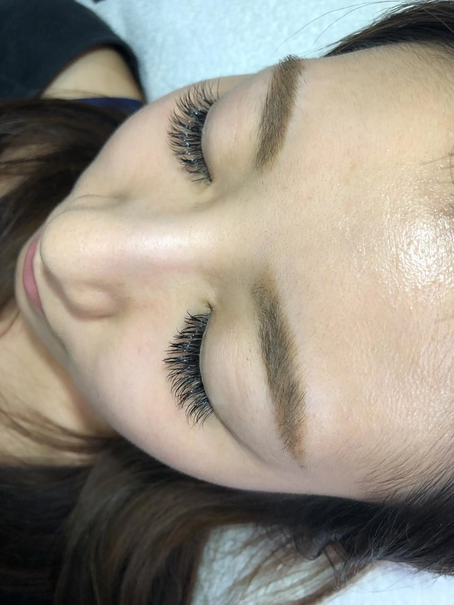 マツエク・マツパ フラットラッシュ セーブル Rei to　youのマツエク・マツパデザイン