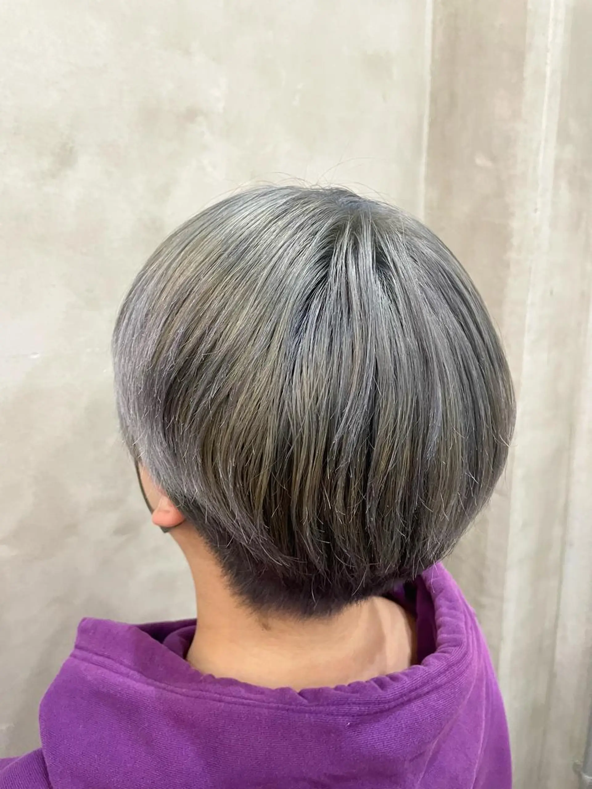 ショート カラー ヘアカラー トリートメント 【ピンク/韓国ヘア/ ヘアセット】亜海のヘアスタイル