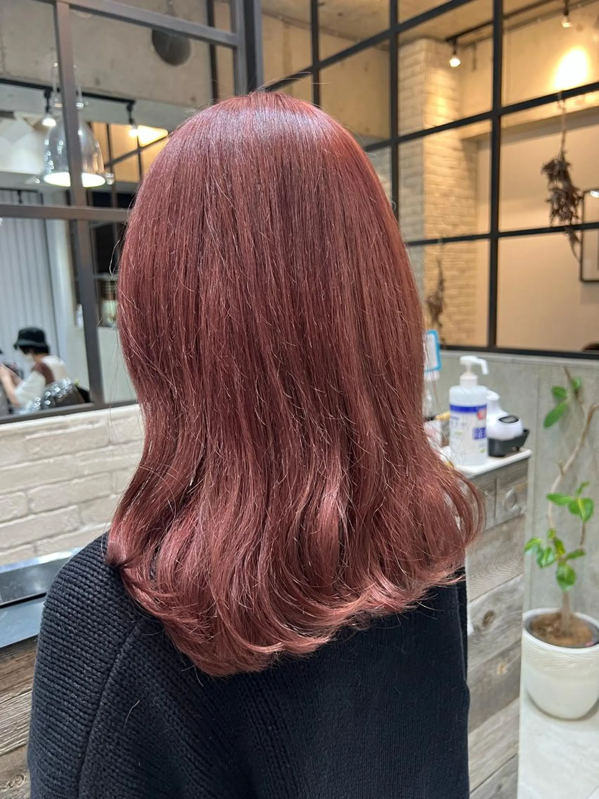 ミディアム カラー ベージュカラー ブリーチ ピンクカラー ピンクベージュ ヘアカラー 🌿ニュアンス/髪質 改善🌿Fukudaのヘアスタイル