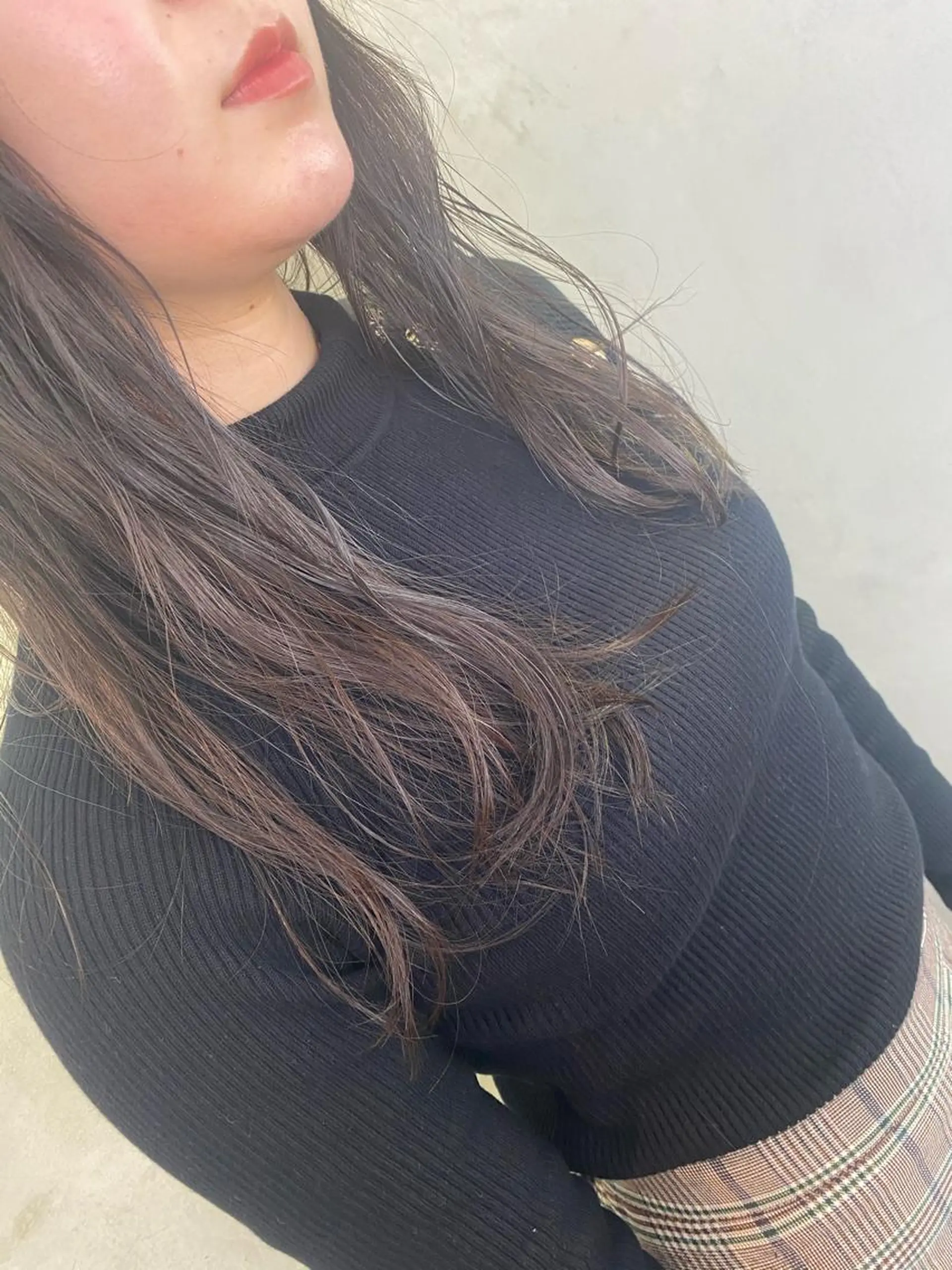 ミディアム カラー ヘアアレンジ stylist/蛯谷 珠里のヘアスタイル