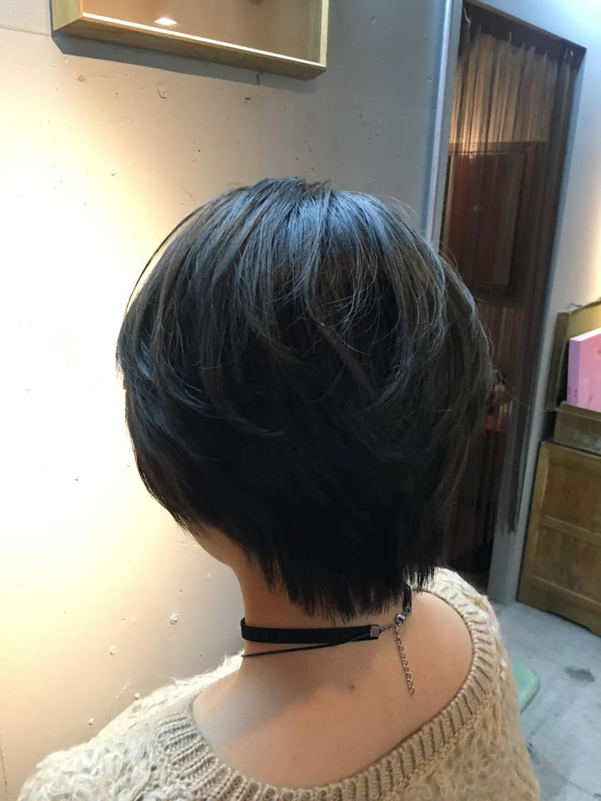 ショート カラー グレージュ ショートヘア 代表 中島貴志のヘアスタイル