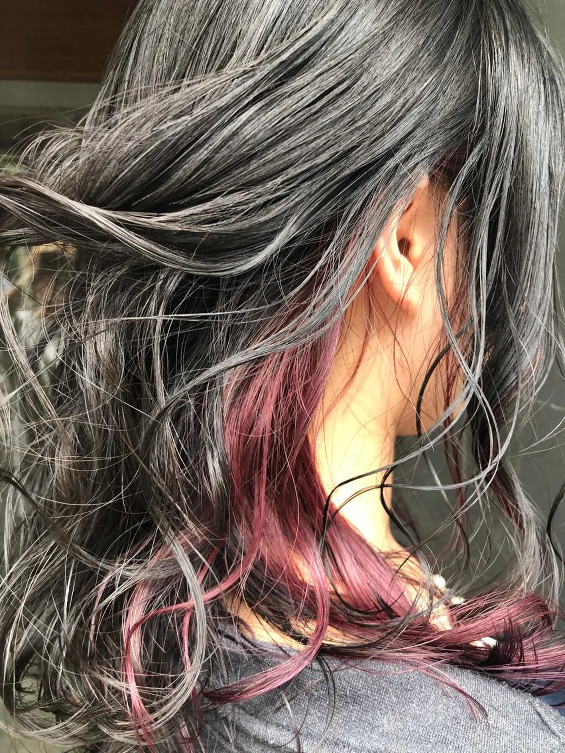 ミディアム カラー ヘアアレンジ ミニボブ/ブリーチ 🌈MISATOのヘアスタイル