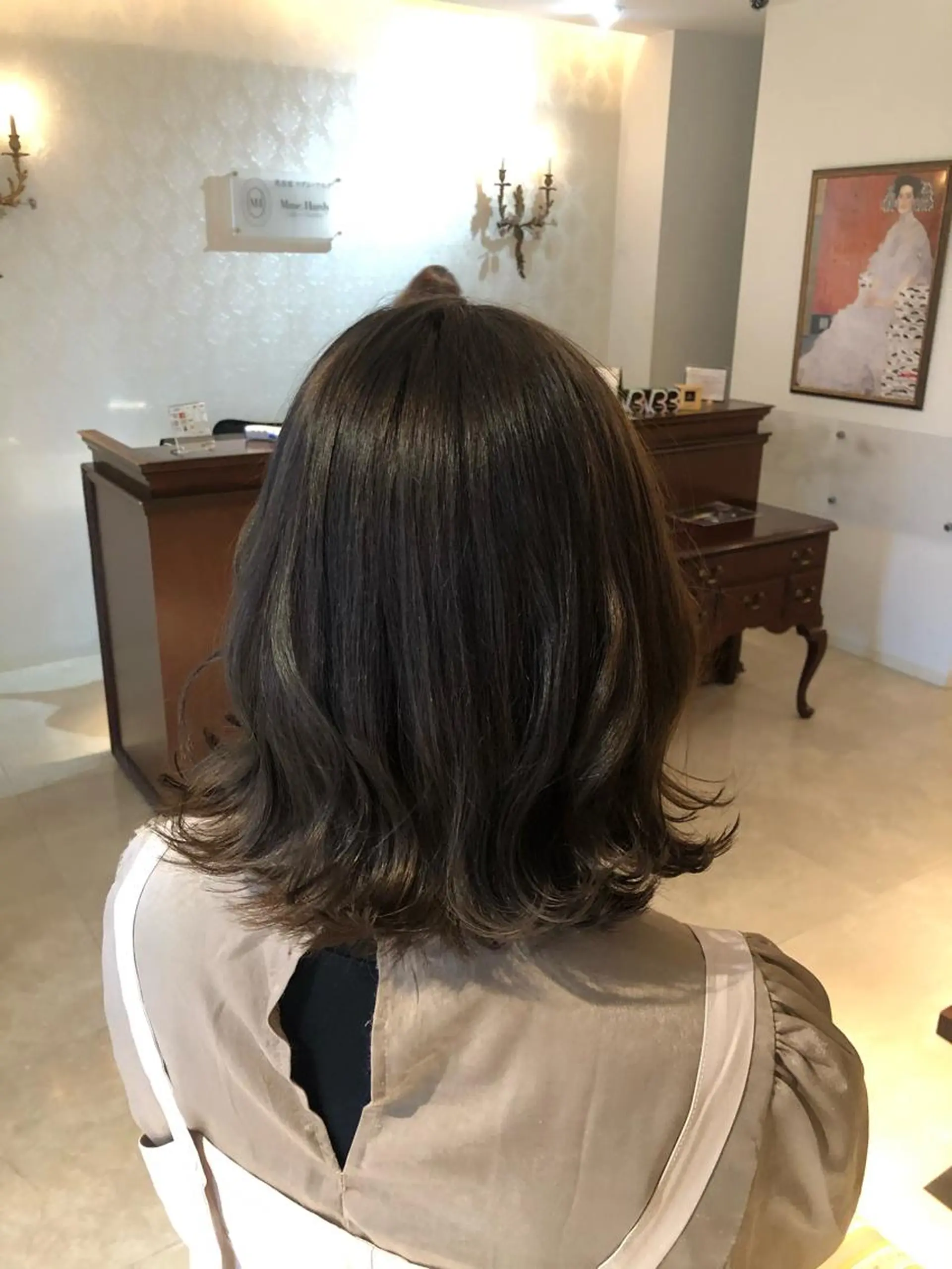 ショート La fith hair rond 立川店所属・kyosuke 透明感カラーのヘアスタイル