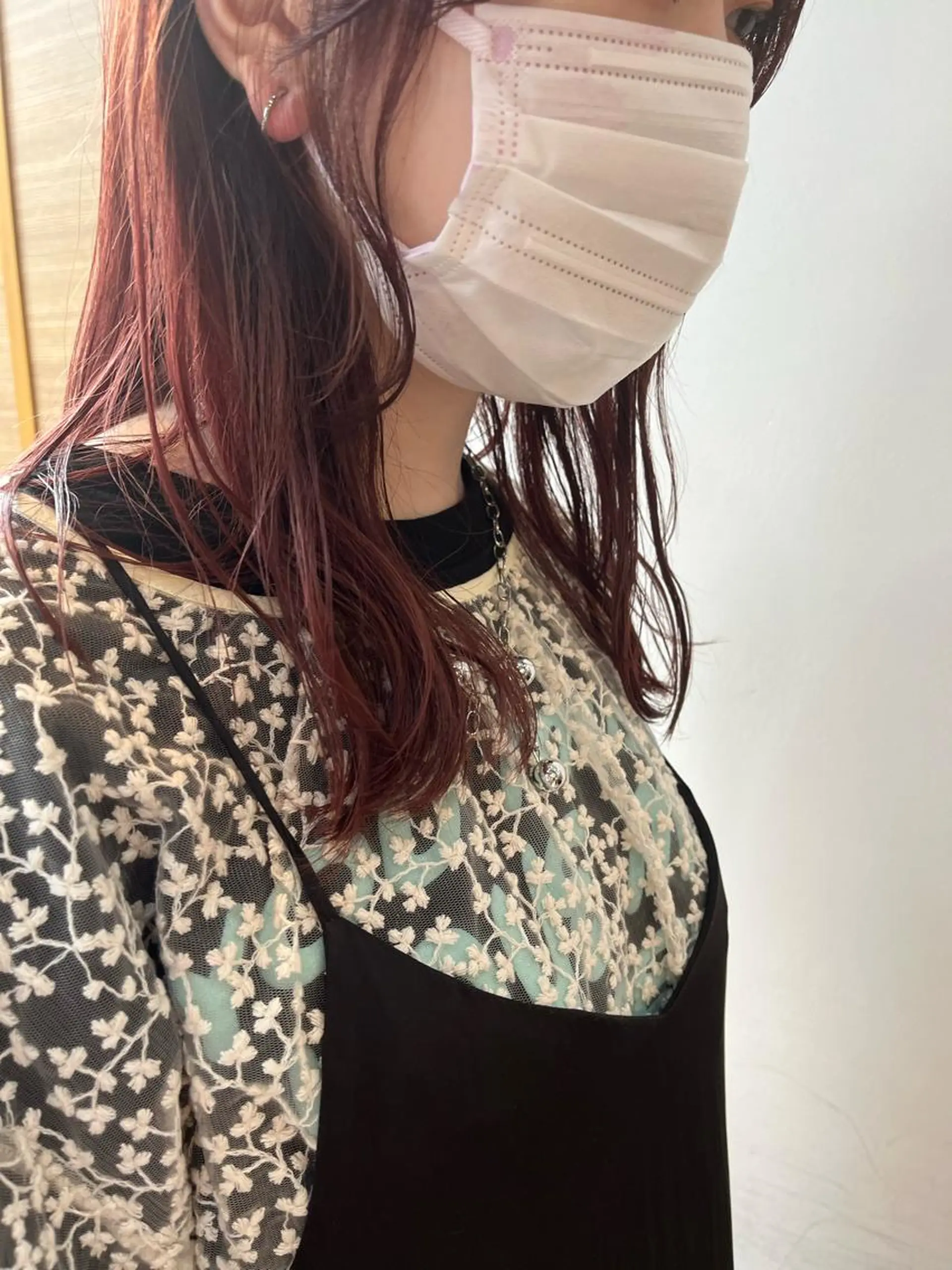 ロング カラー ヘアアレンジ カット ヘアカラー あやめ【顔まわり/レ イヤー/柔らかカラ】のヘアスタイル