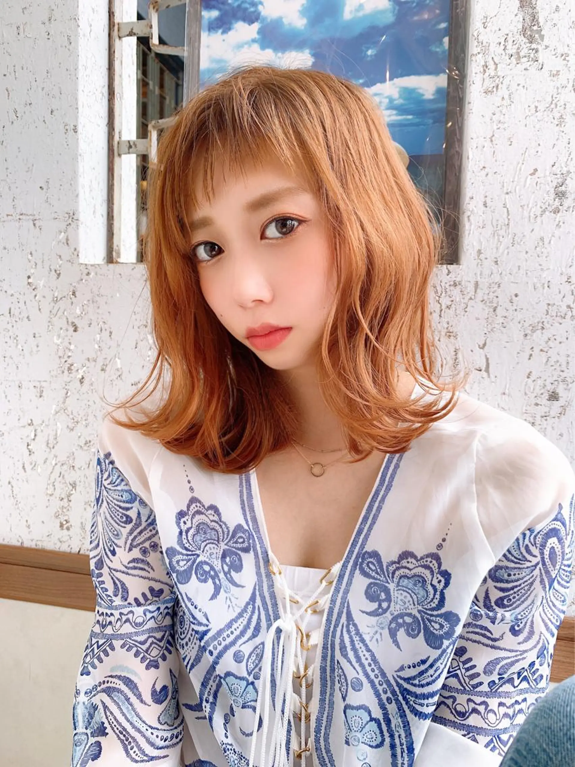 ミディアム PLATANUS AOIのヘアスタイル