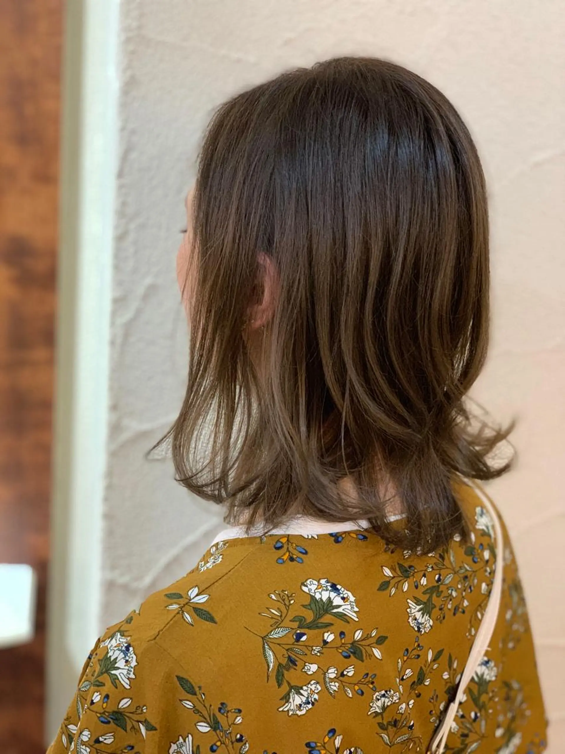 ミディアム カラー アッシュ グラデーションカラー ヘアカラー トリートメント ✂︎中山竜哉✂︎ 川崎スタイリストのヘアスタイル