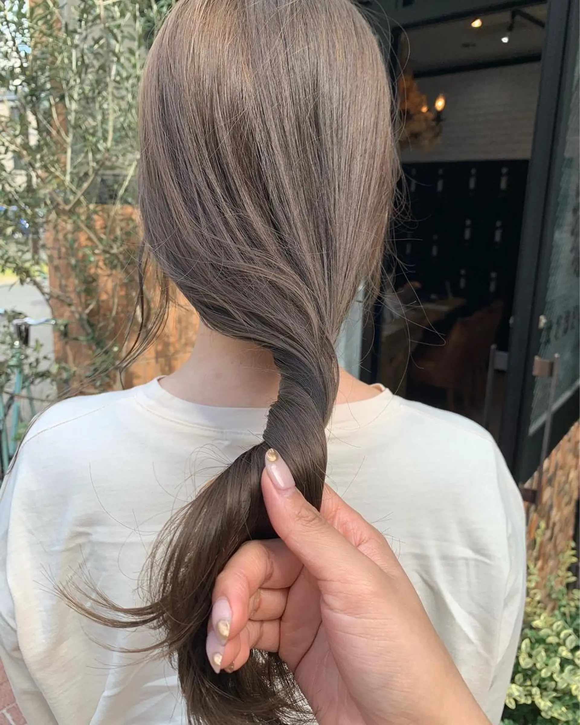 ロング カラー ヘアカラー レイヤー/顔周り /AKARIのヘアスタイル