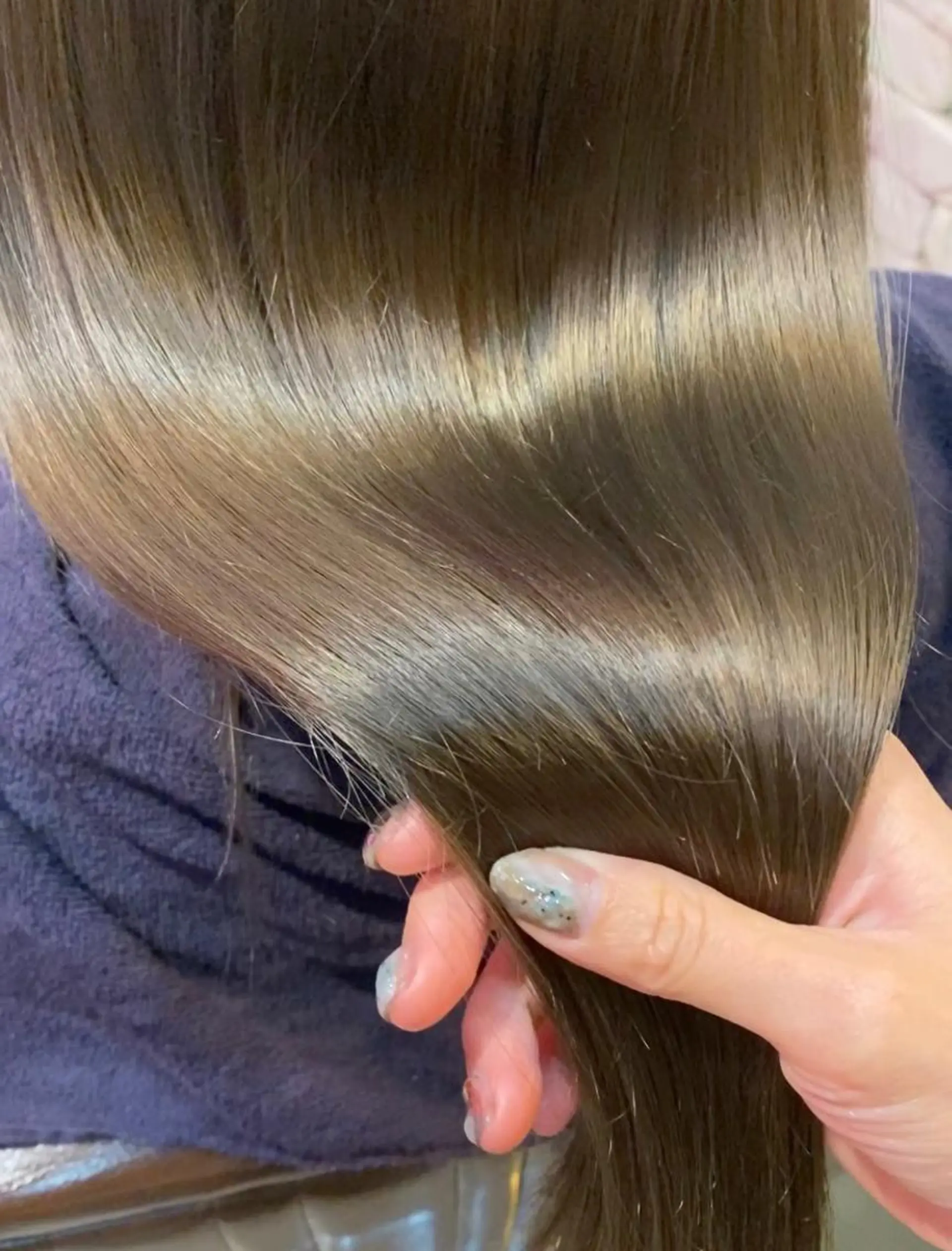 ロング 韓国レイヤー/透明感 カラー🦋mioのヘアスタイル