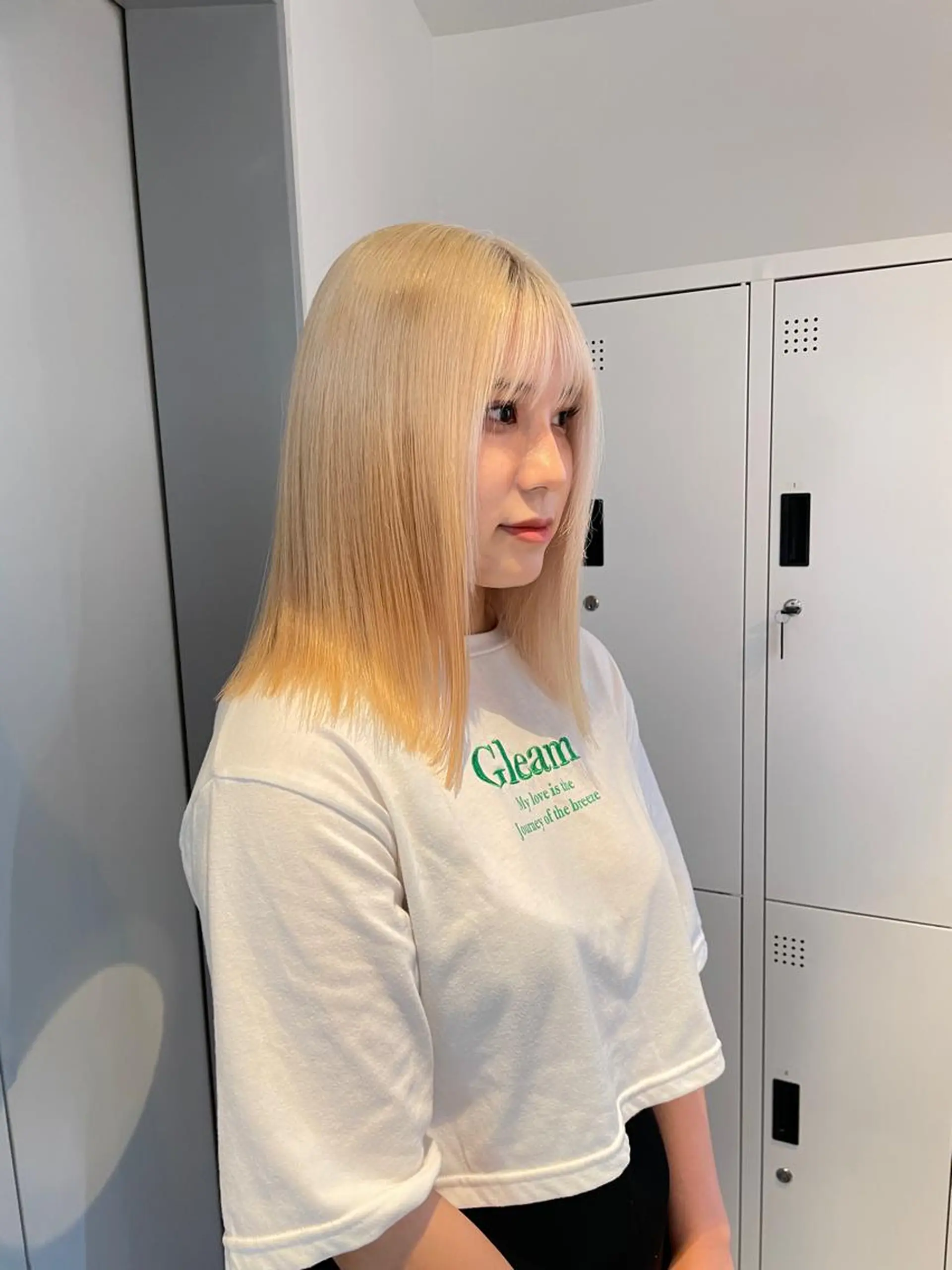 ミディアム カラー laff 新宿所属・ボブ/ケアパーマ/ レイヤー/縮毛矯正のヘアスタイル