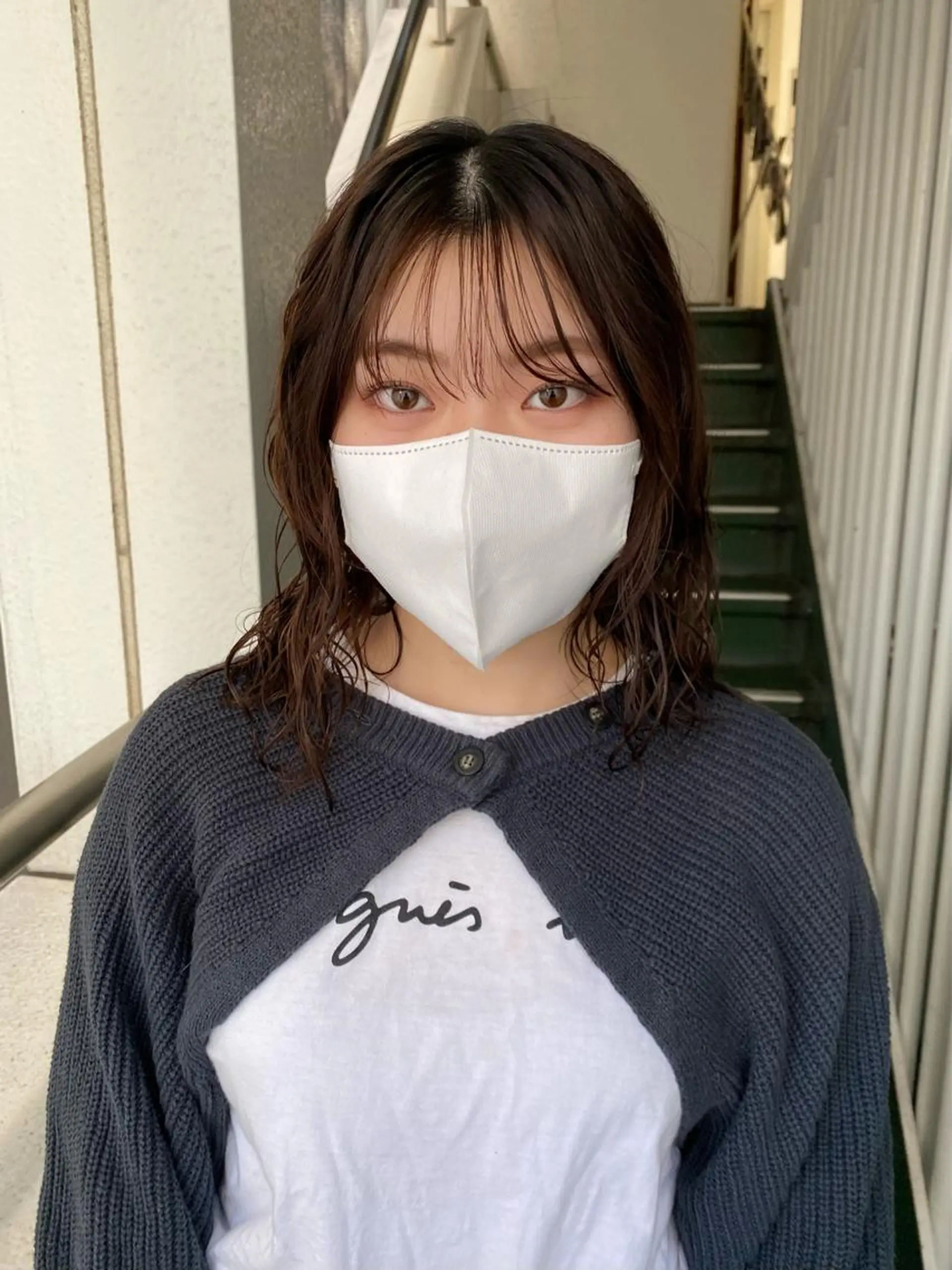 ショート カラー パーマ yiye 青山所属・無料カットモデル募集 🌱ひょうがのヘアスタイル