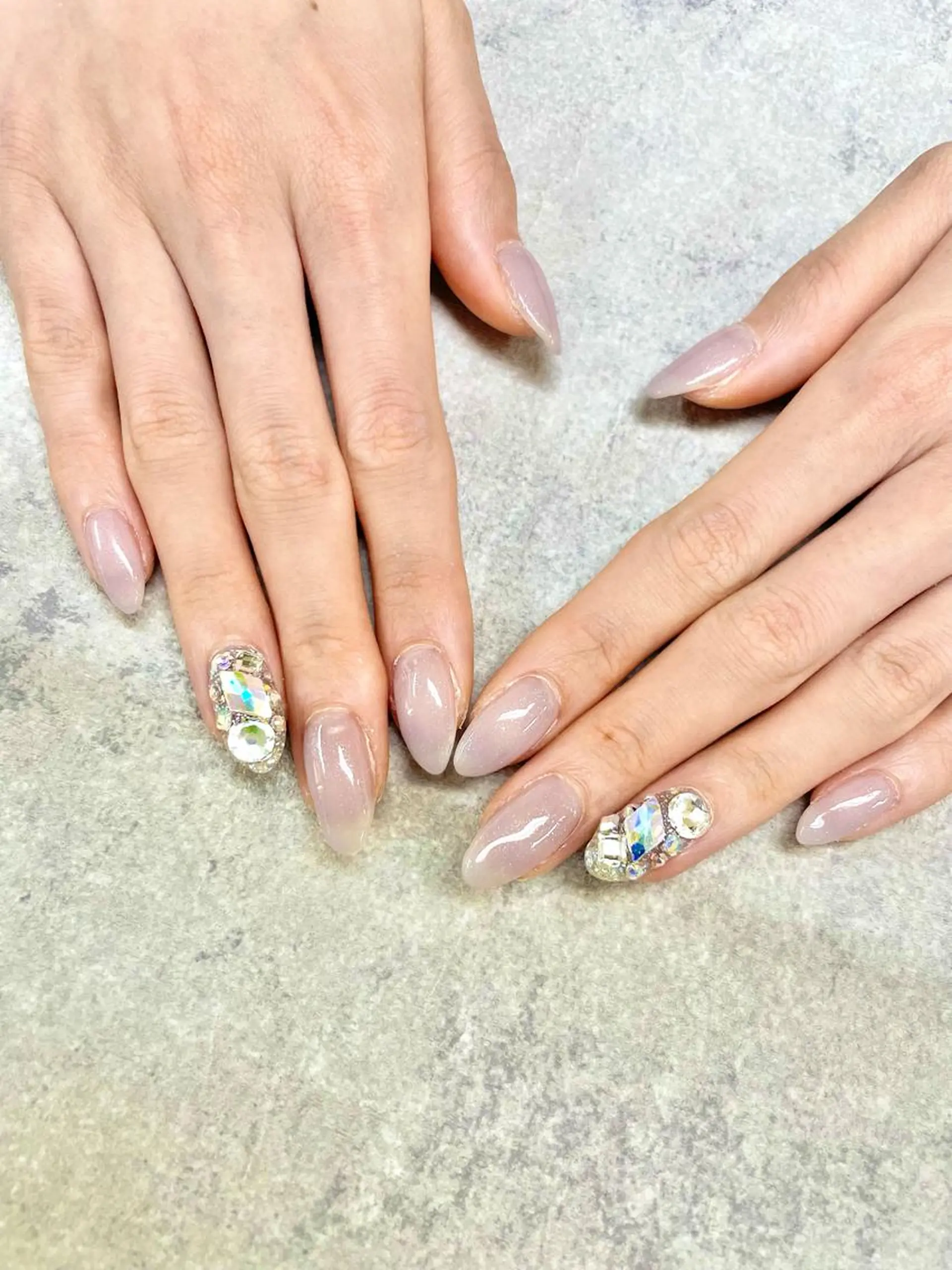 ネイル フットネイル フレンチネイル ジェルネイル グラデーション キラキラネイル ハンドネイル .N YUKIのネイルデザイン