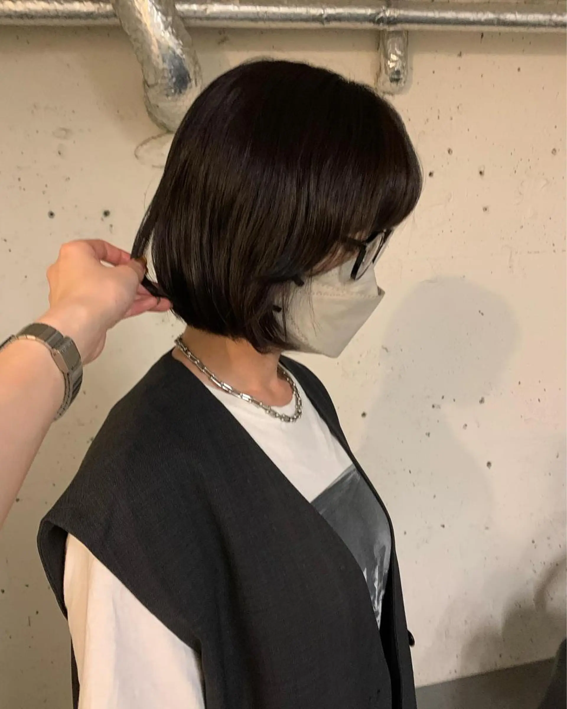 ミディアム ハッシュカット/ MAYAのヘアスタイル